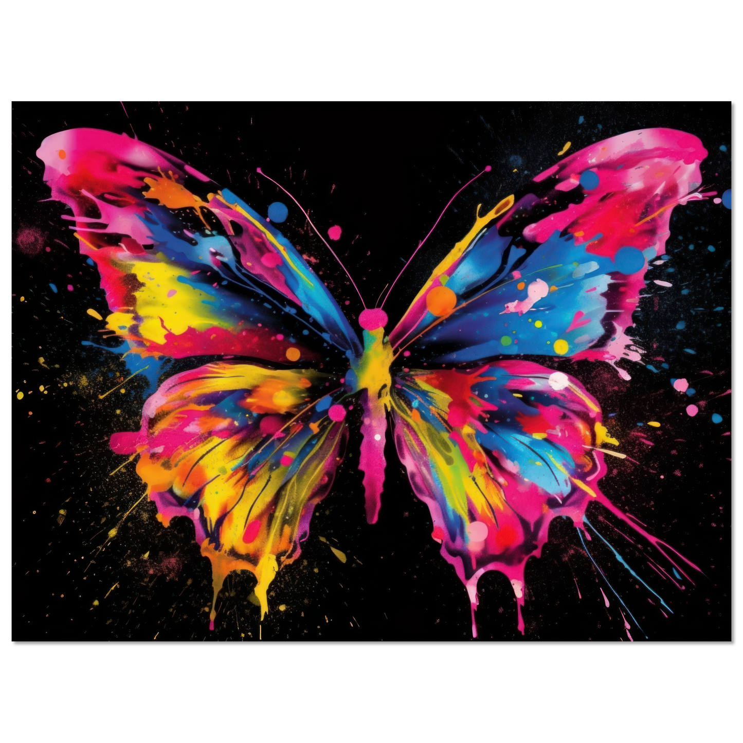 Schmetterlinge Pop-Art (INSECT06)