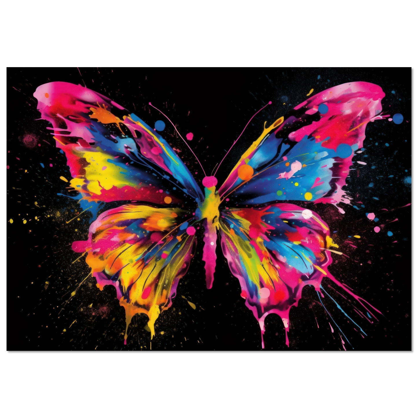 Schmetterlinge Pop-Art (INSECT06)