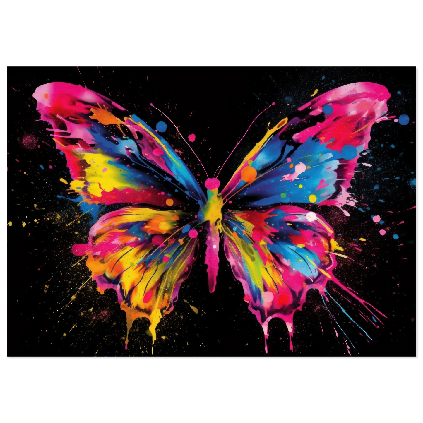 Schmetterlinge Pop-Art (INSECT06)