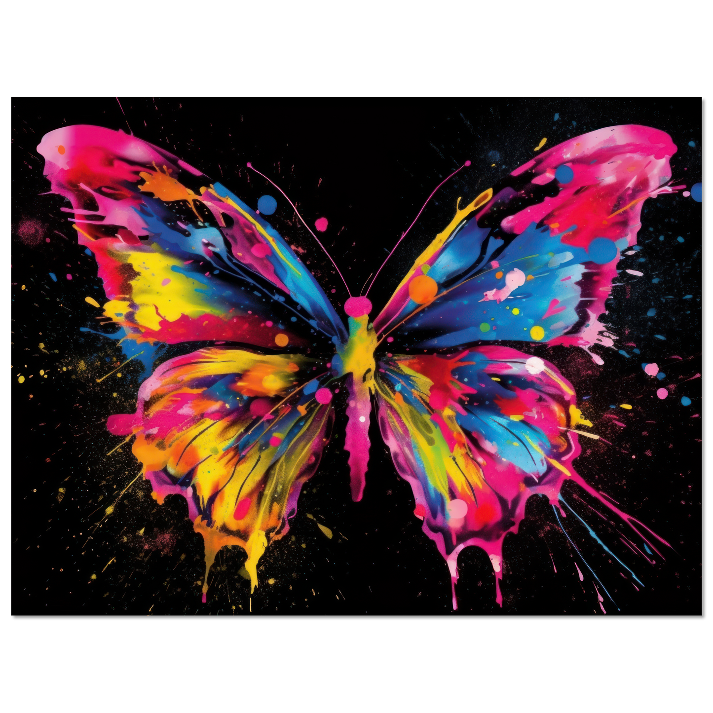 Schmetterlinge Pop-Art (INSECT06)