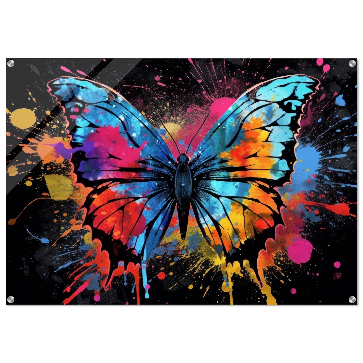 Schmetterlinge Pop-Art (INSECT07)