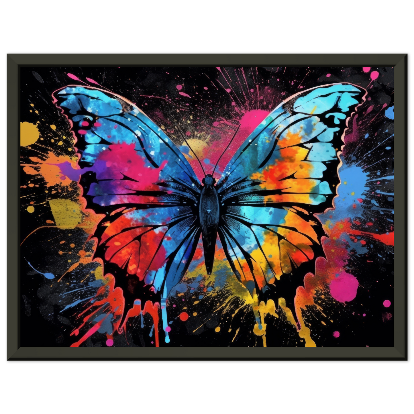 Schmetterlinge Pop-Art (INSECT07)