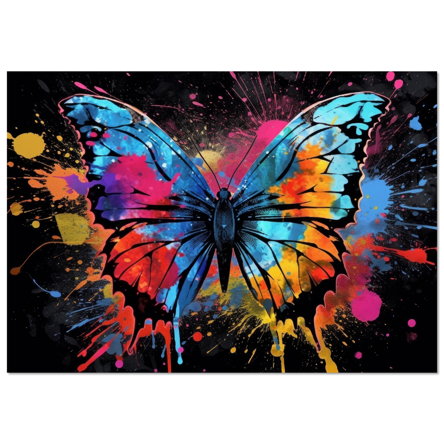 Schmetterlinge Pop-Art (INSECT07)