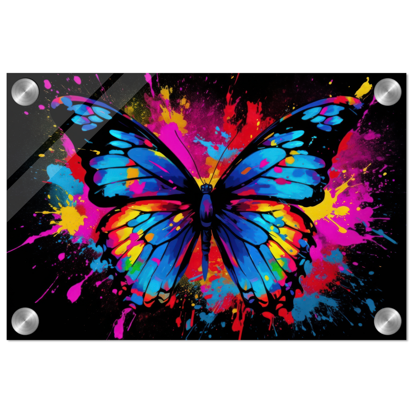 Schmetterlinge Pop-Art (INSECT08)