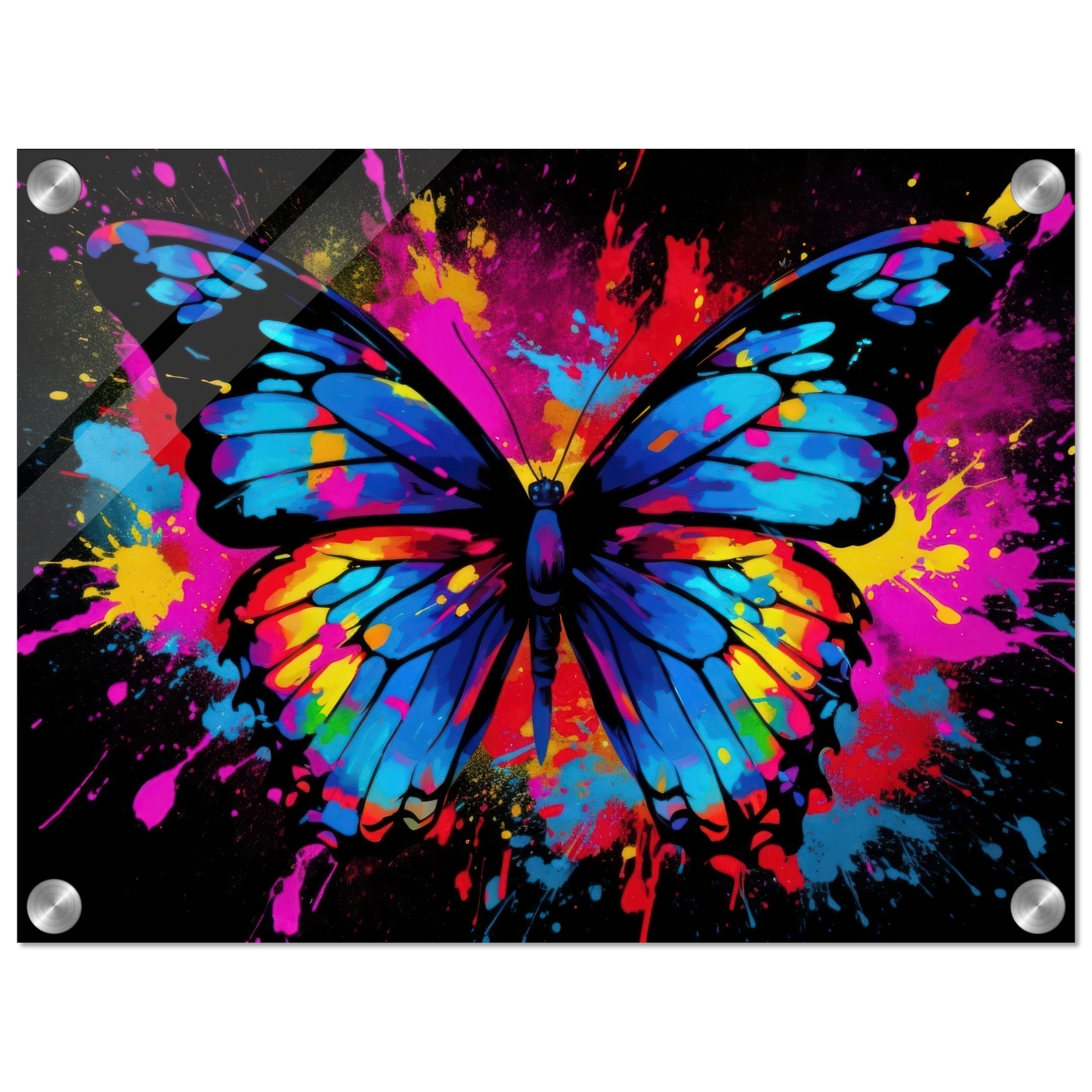 Schmetterlinge Pop-Art (INSECT08)