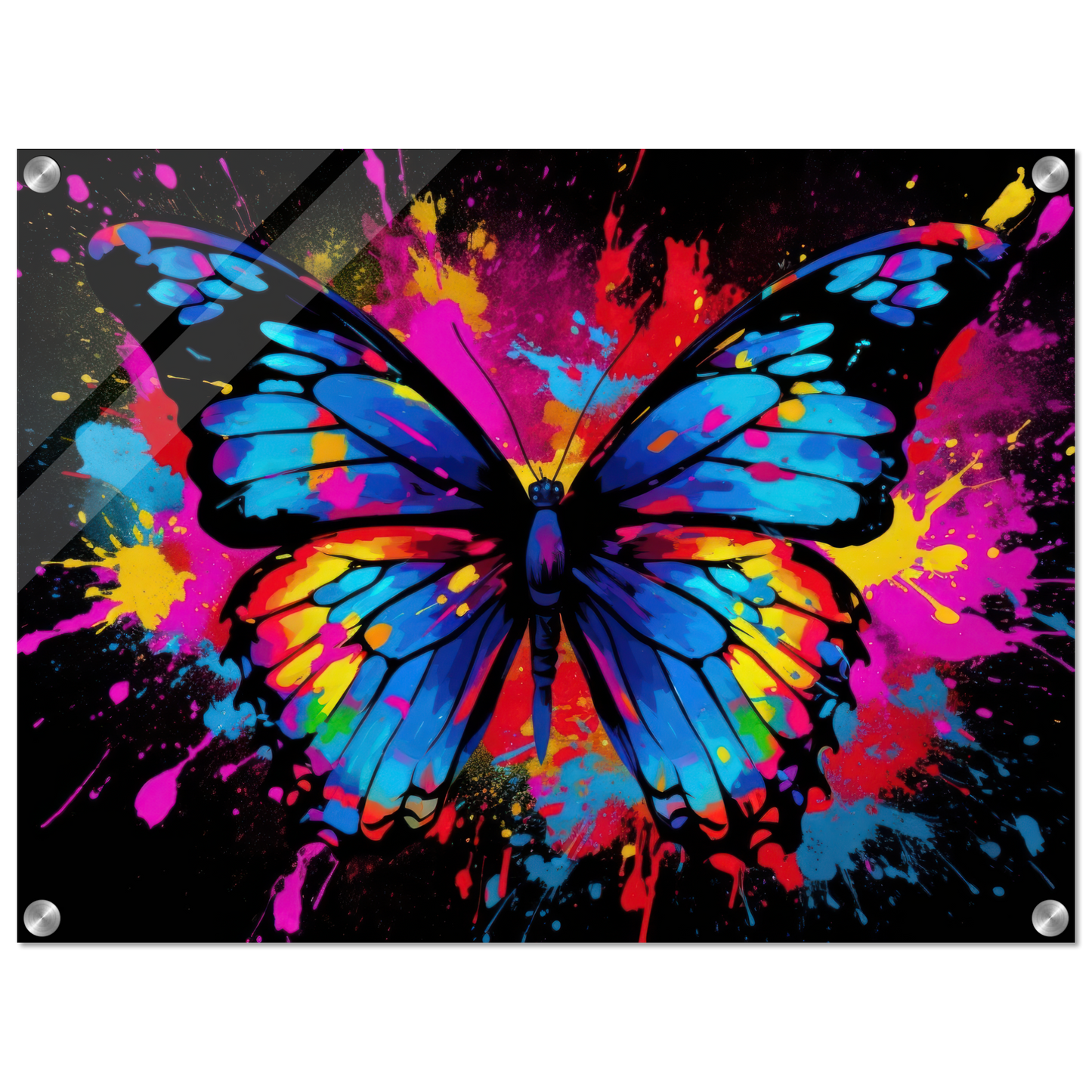 Schmetterlinge Pop-Art (INSECT08)