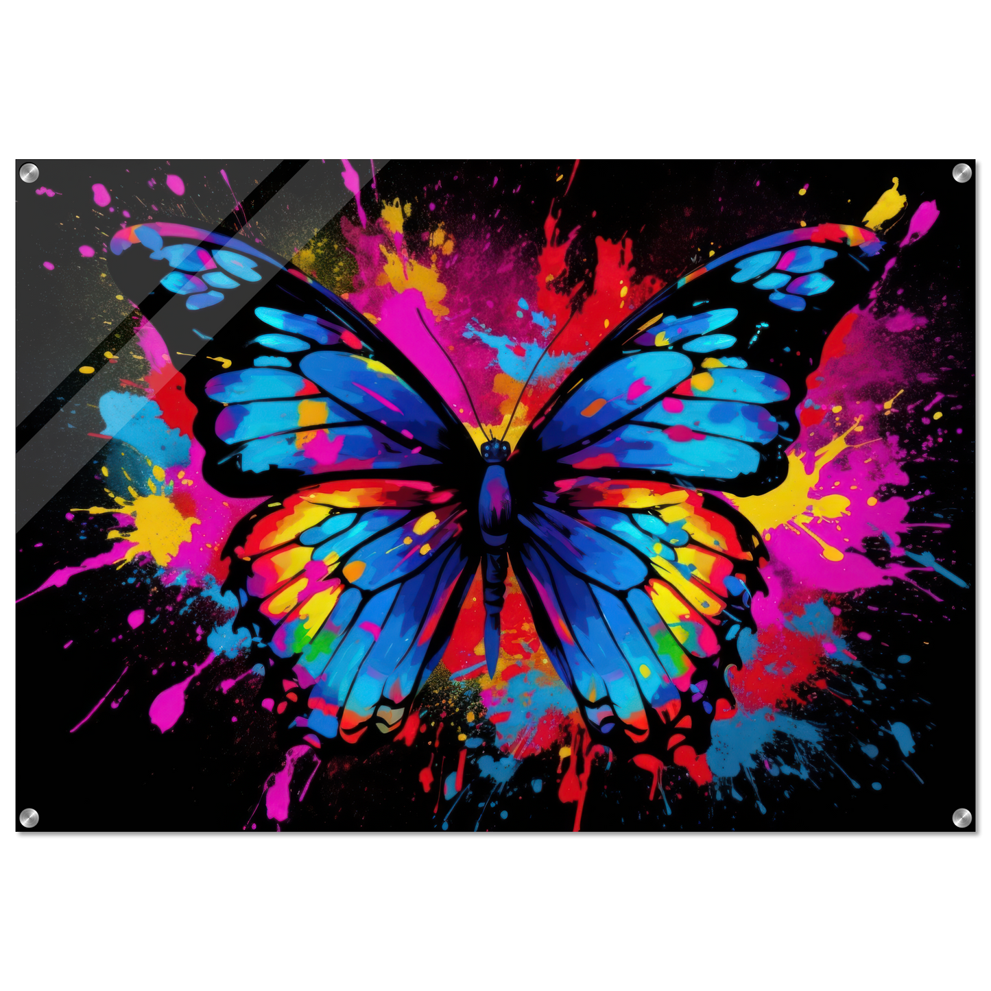 Schmetterlinge Pop-Art (INSECT08)