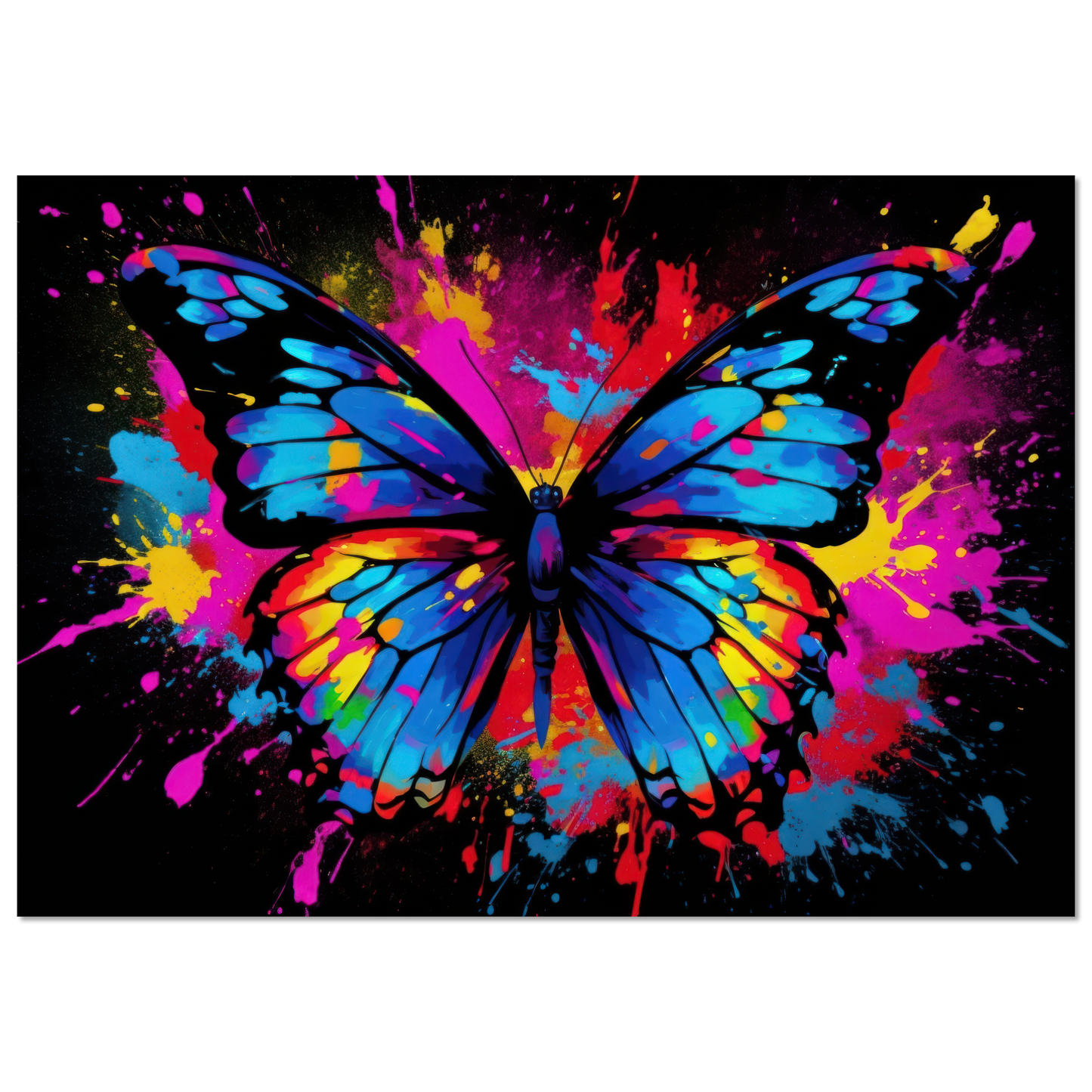 Schmetterlinge Pop-Art (INSECT08)