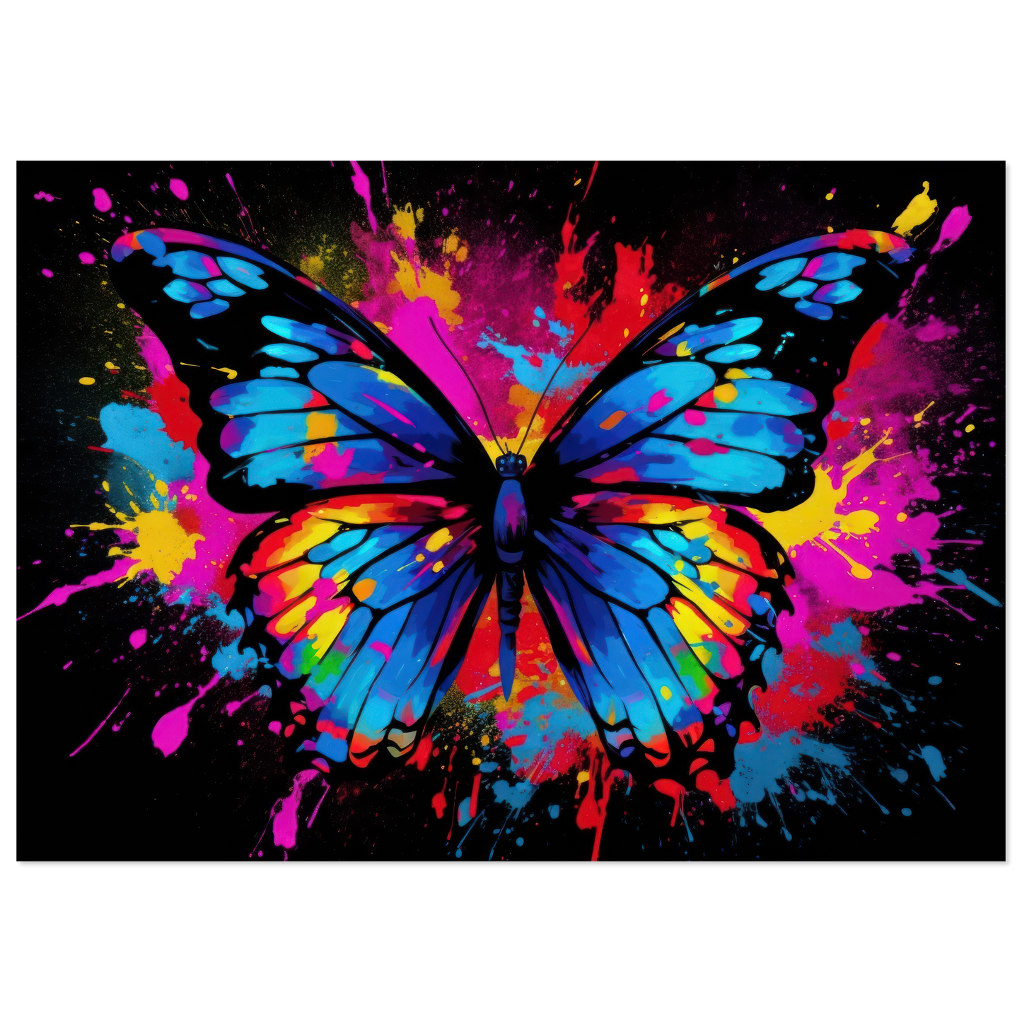Schmetterlinge Pop-Art (INSECT08)