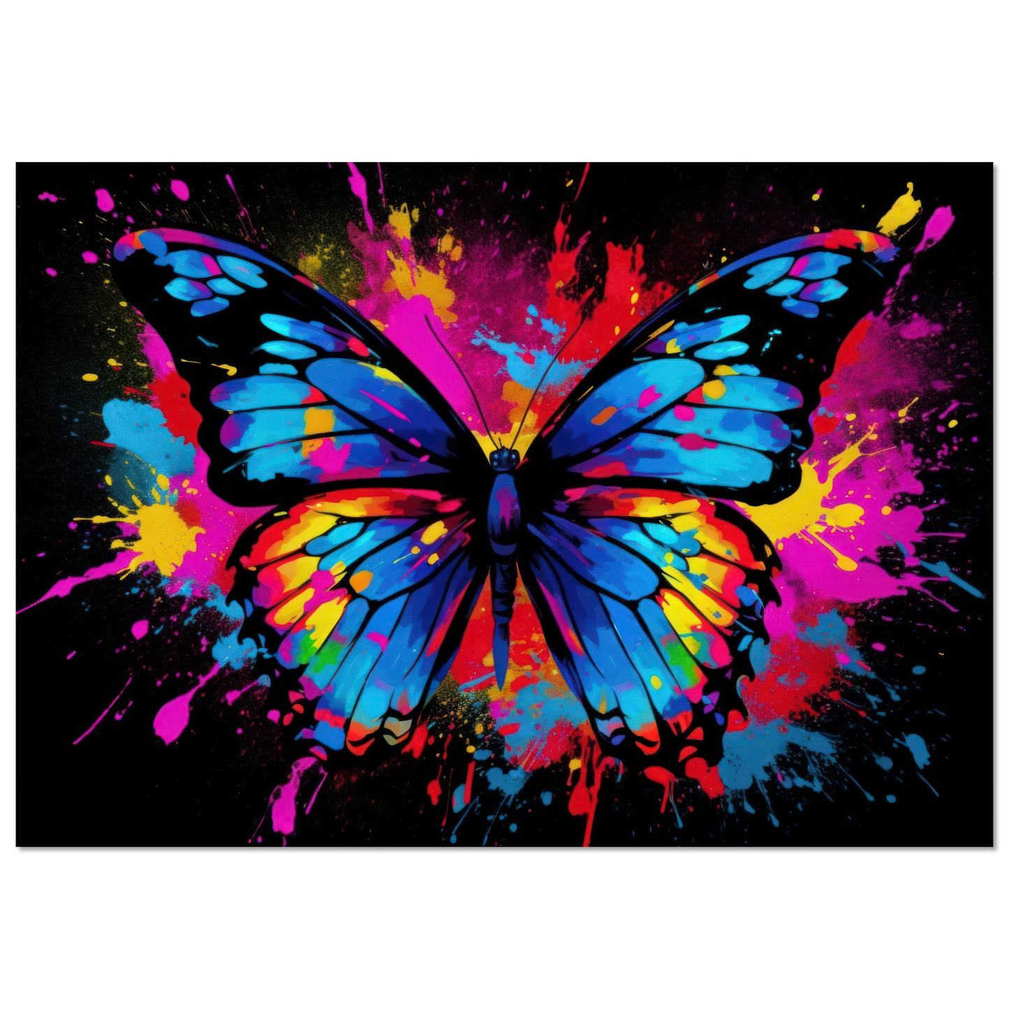 Schmetterlinge Pop-Art (INSECT08)