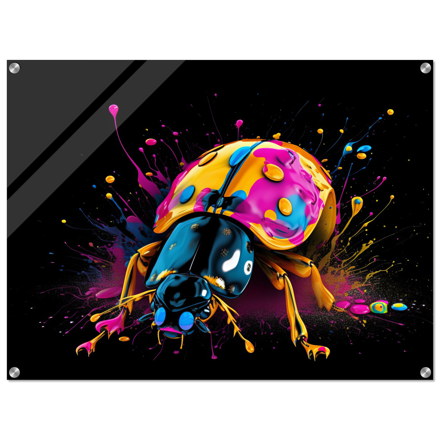 Marienkäfer Pop-Art (INSECT09)