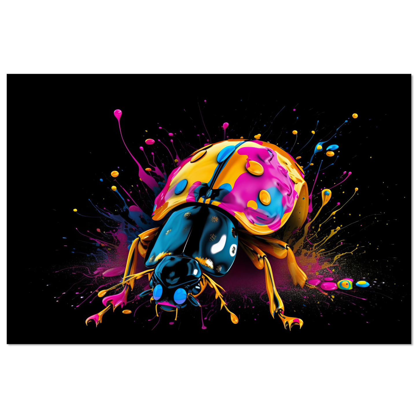Marienkäfer Pop-Art (INSECT09)
