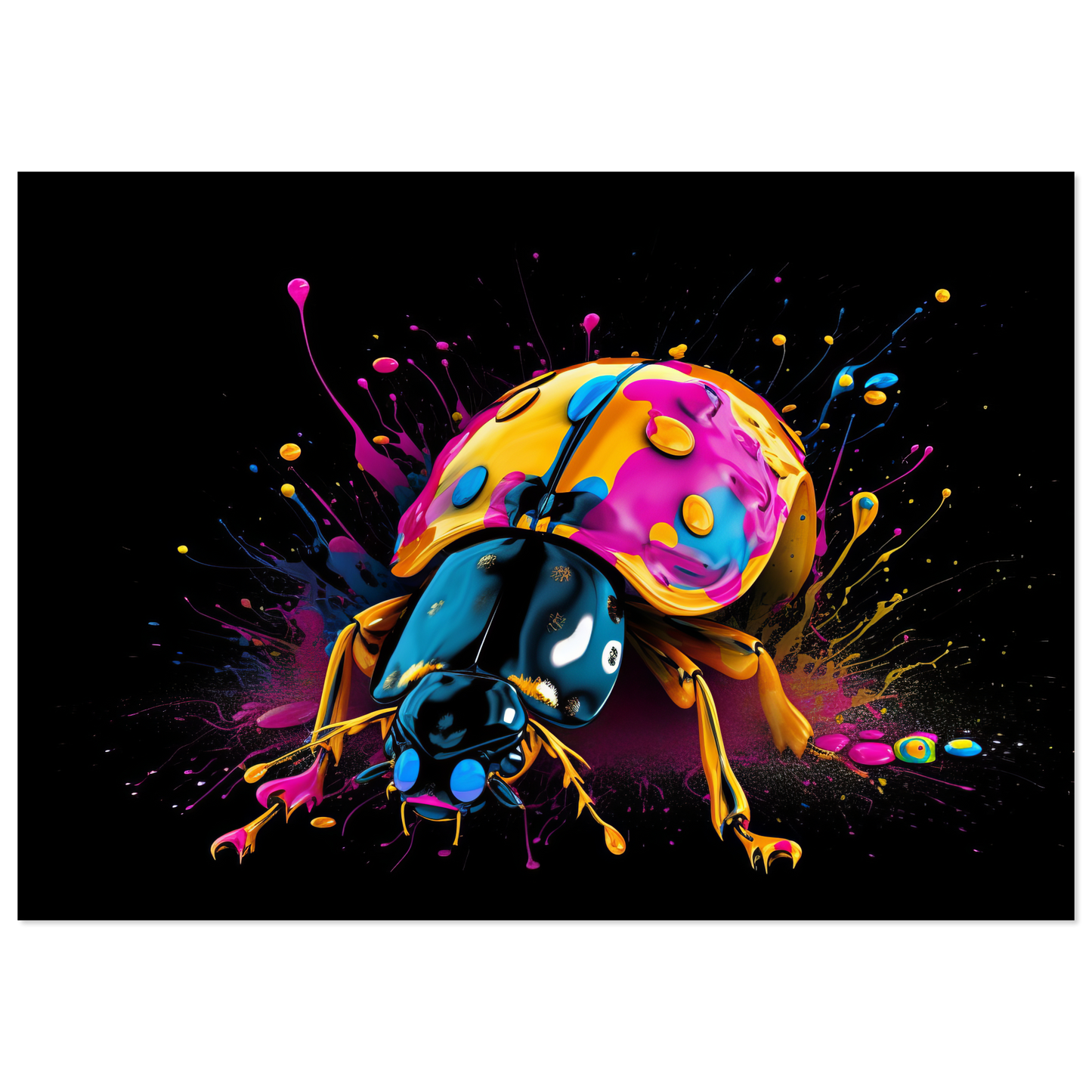 Marienkäfer Pop-Art (INSECT09)