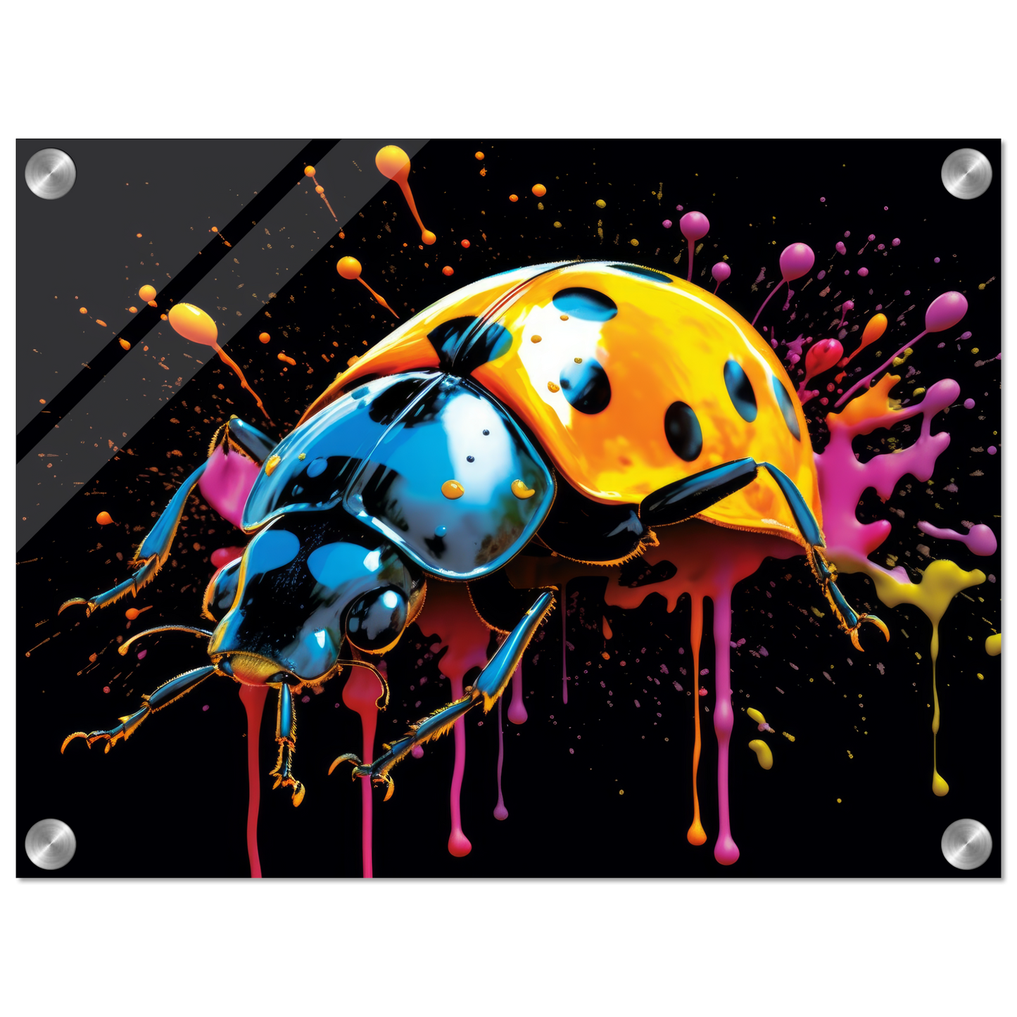 Marienkäfer Pop-Art (INSECT10)