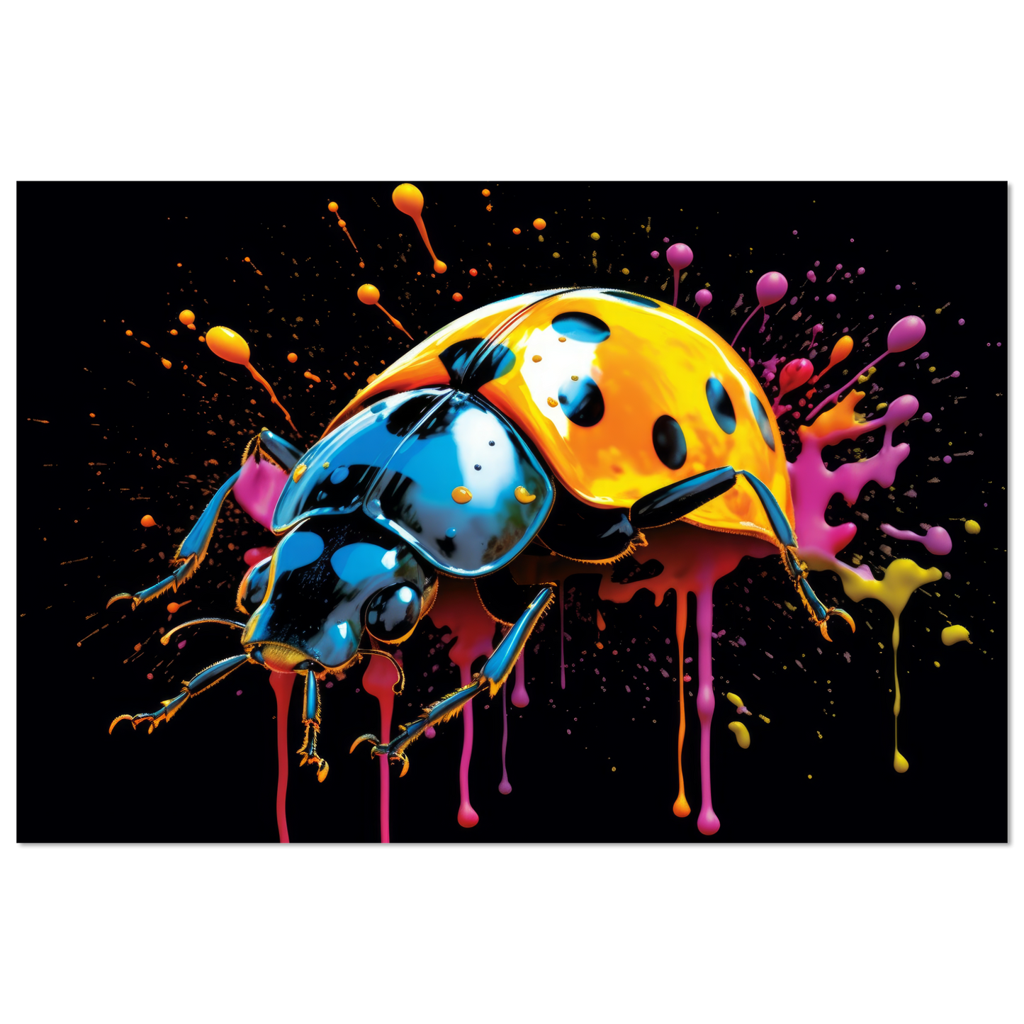 Ladybug pop art (INSECT10)