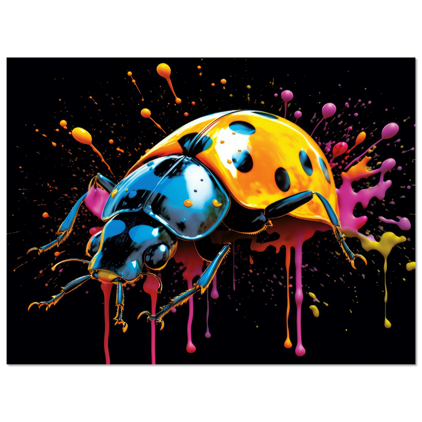 Ladybug pop art (INSECT10)