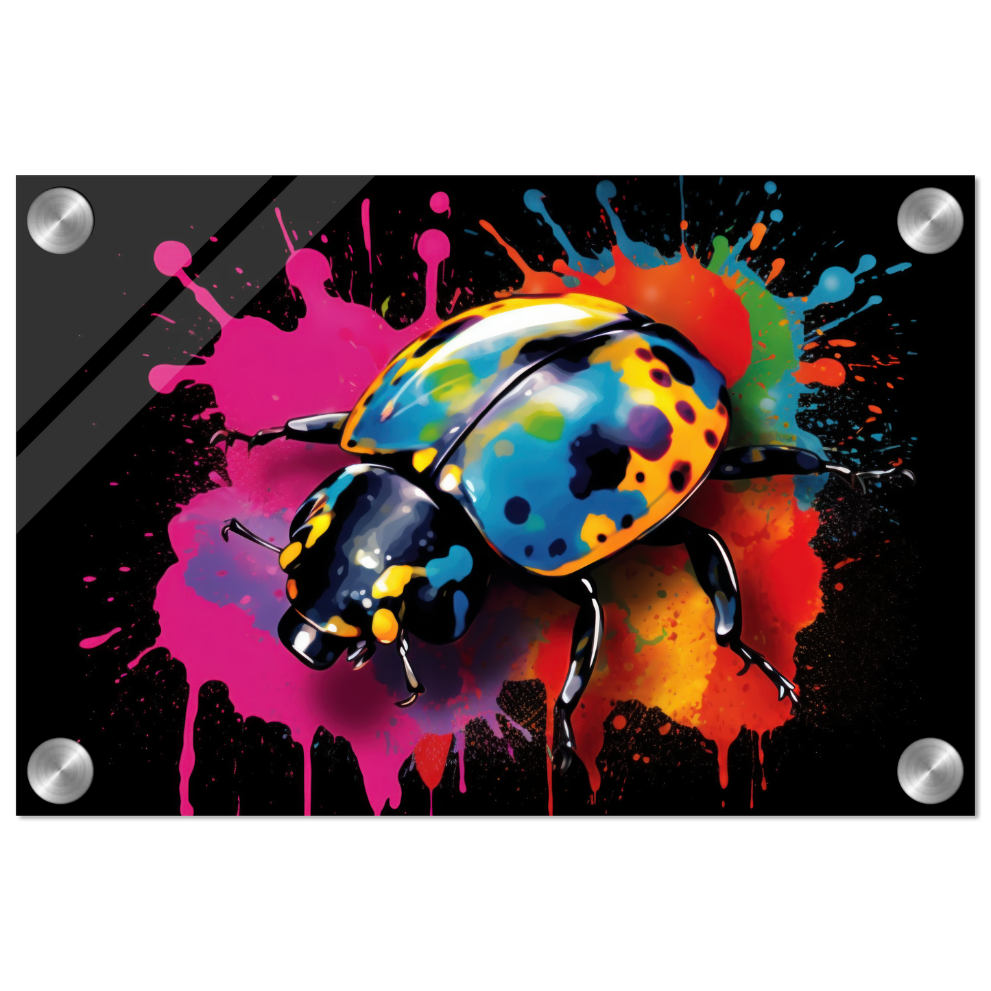 Ladybug pop art (INSECT11)