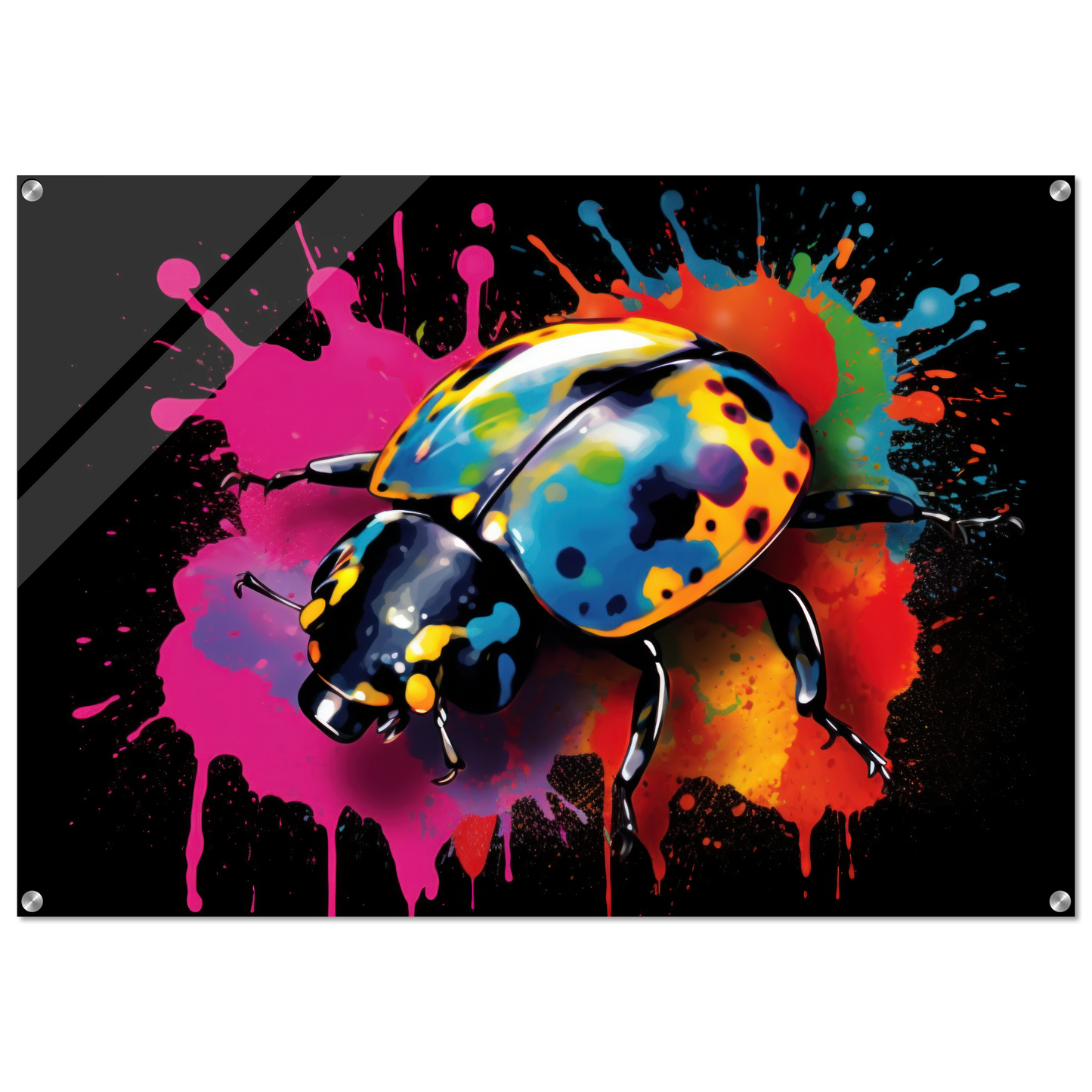 Ladybug pop art (INSECT11)