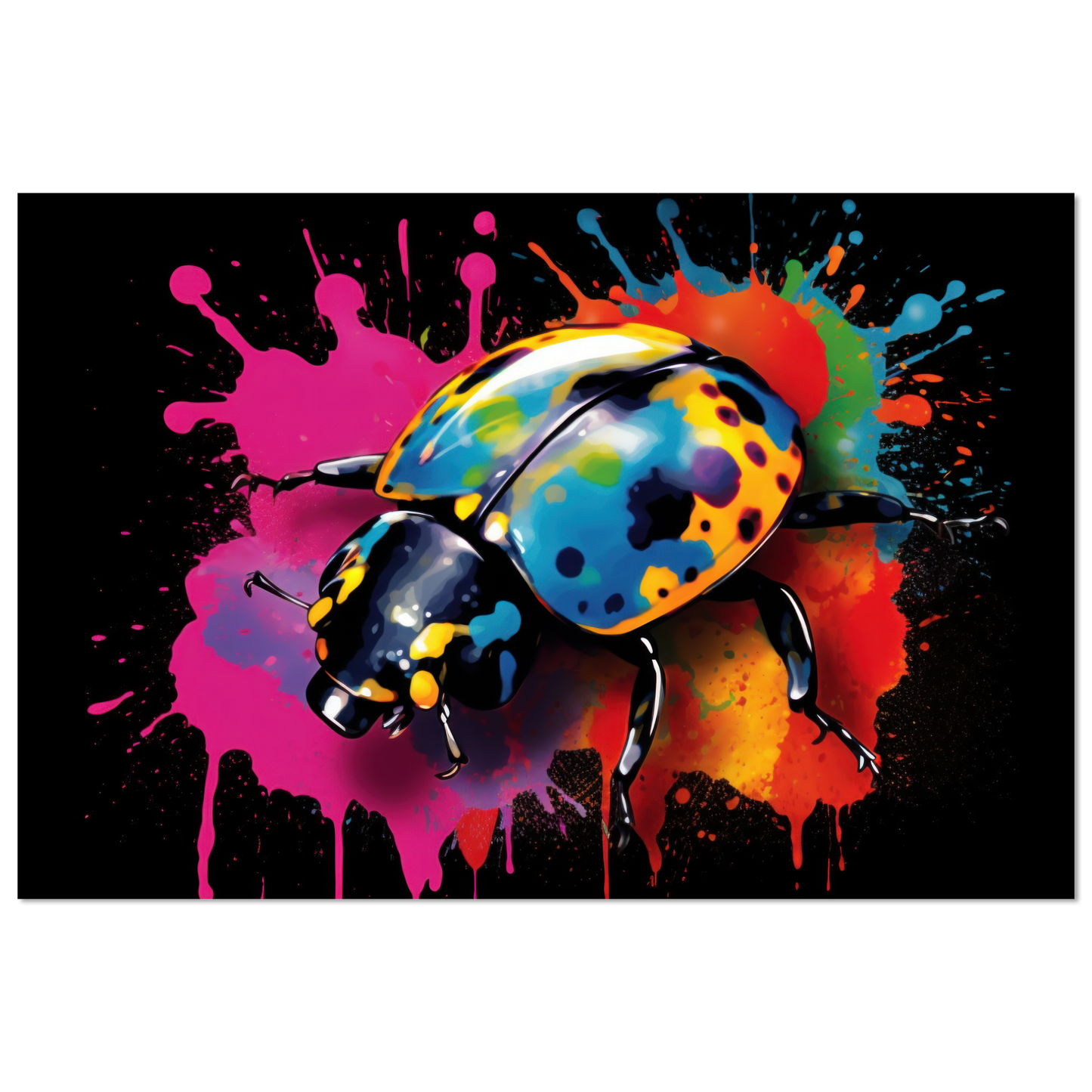 Ladybug pop art (INSECT11)