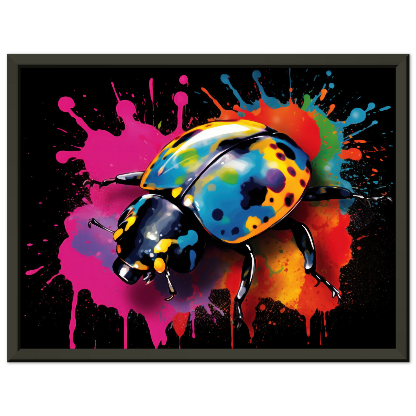 Ladybug pop art (INSECT11)