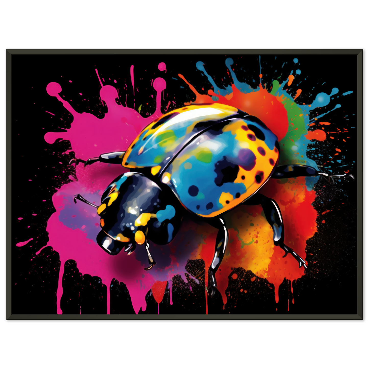 Marienkäfer Pop-Art (INSECT11)
