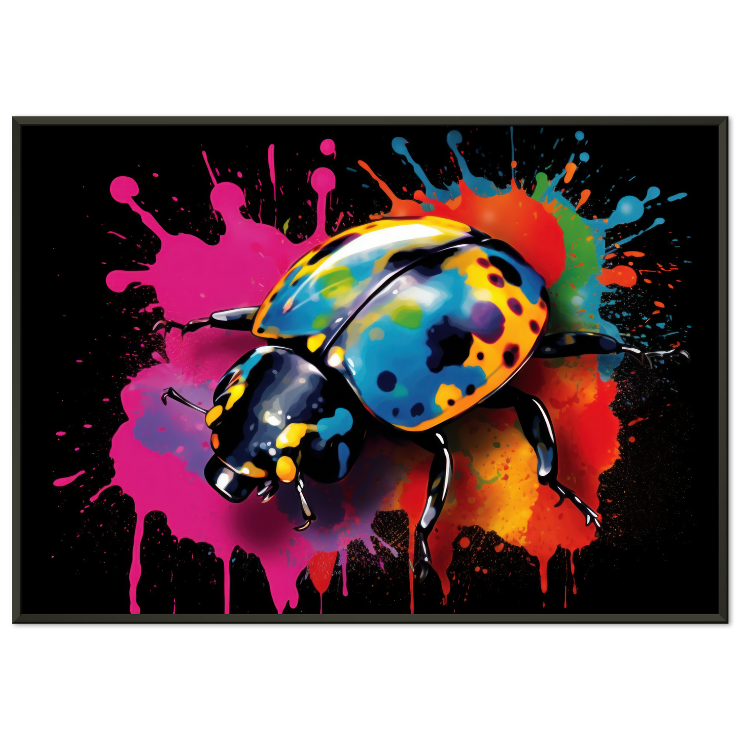 Marienkäfer Pop-Art (INSECT11)