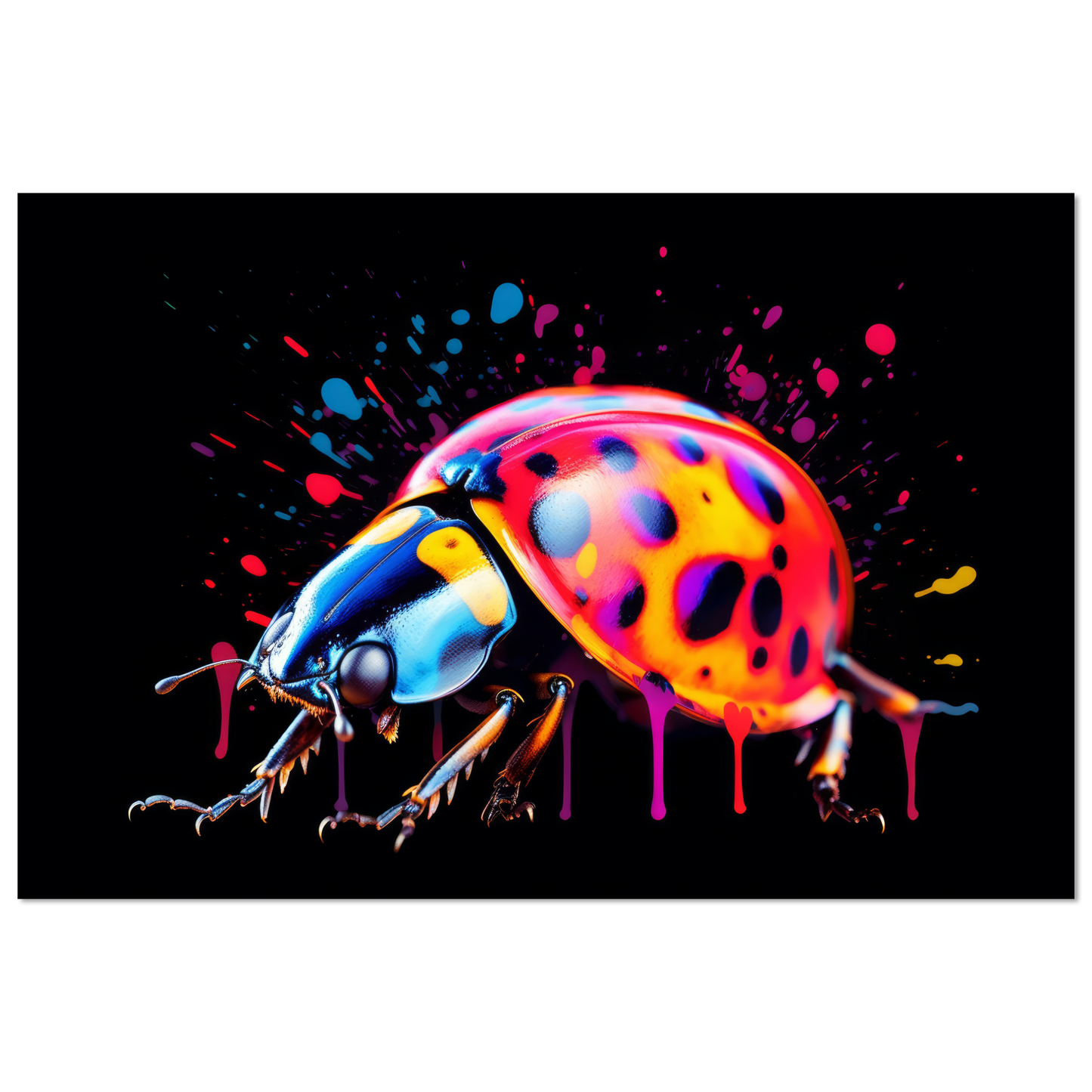 Marienkäfer Pop-Art (INSECT12)