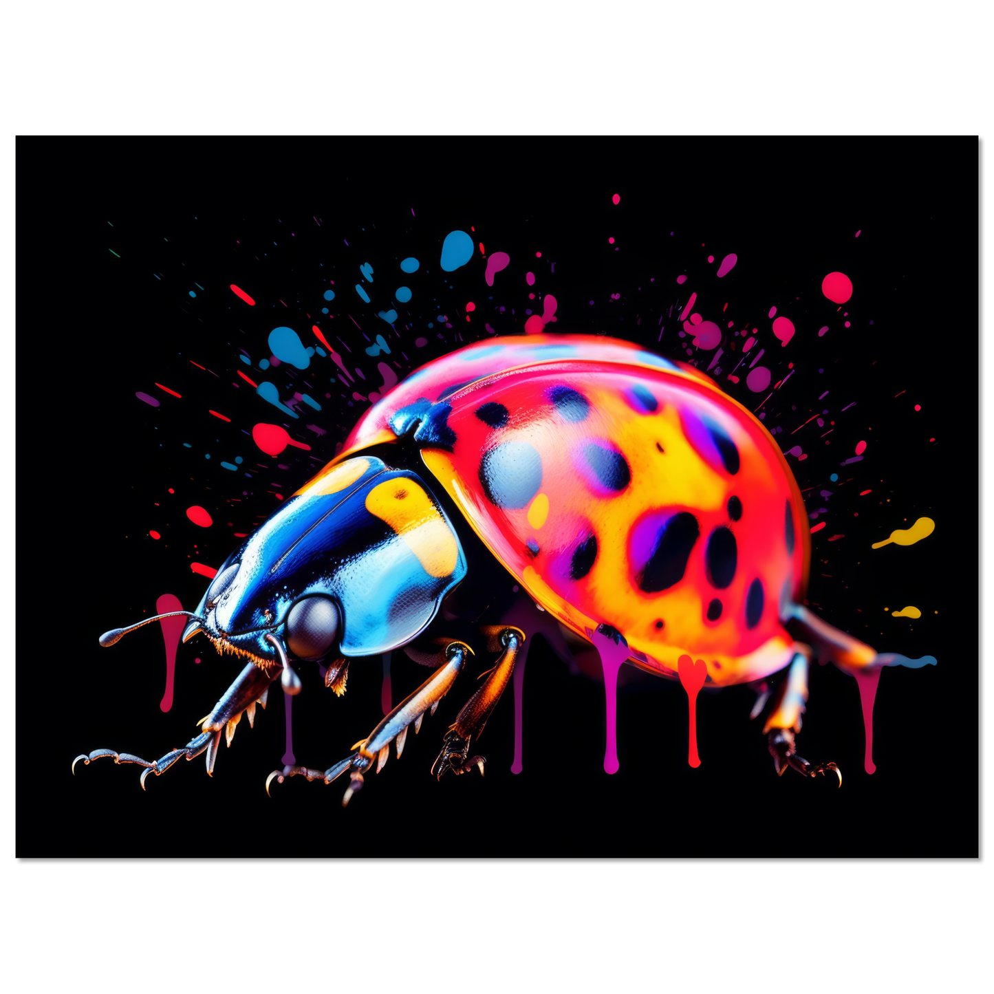 Marienkäfer Pop-Art (INSECT12)