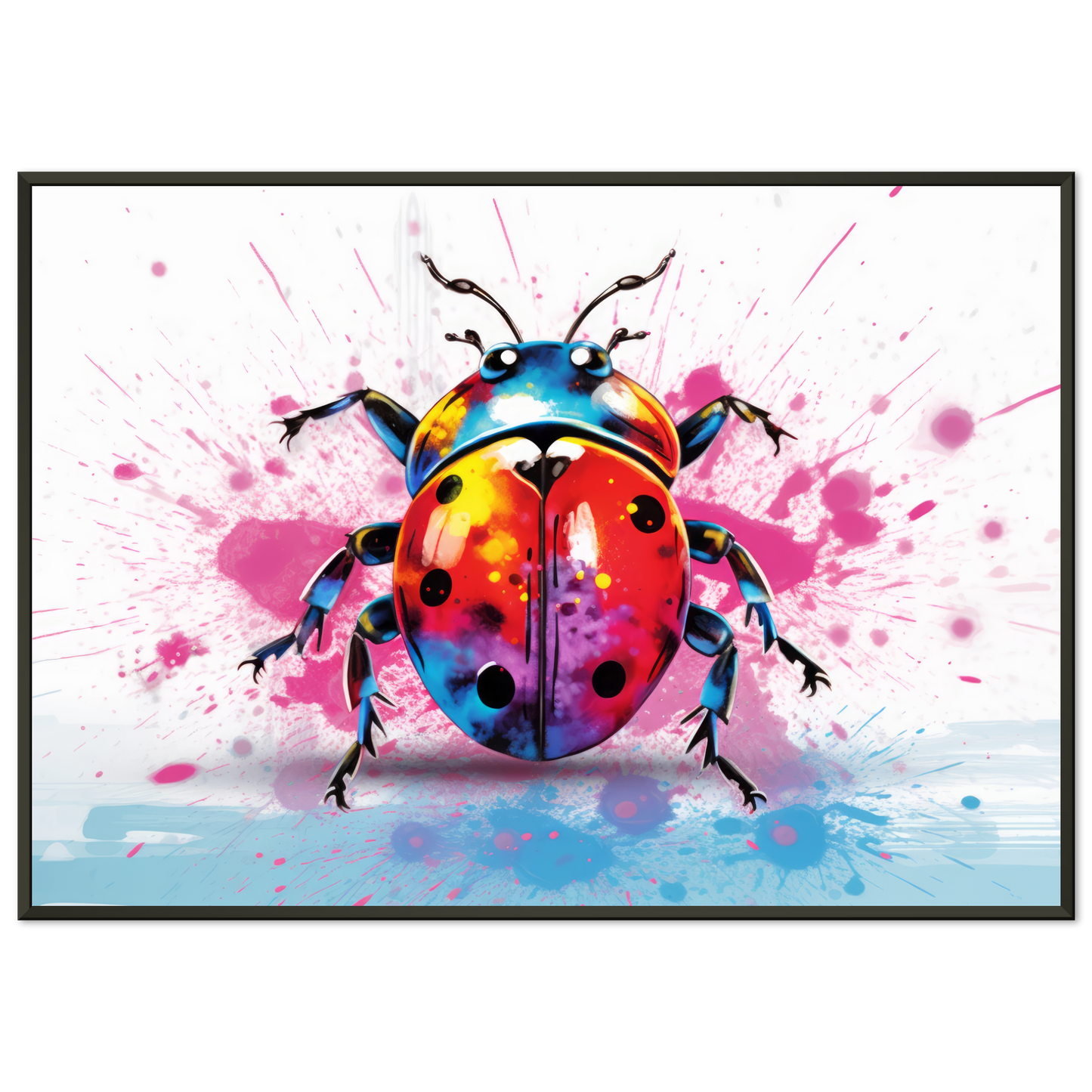 Marienkäfer Pop-Art (INSECT13)