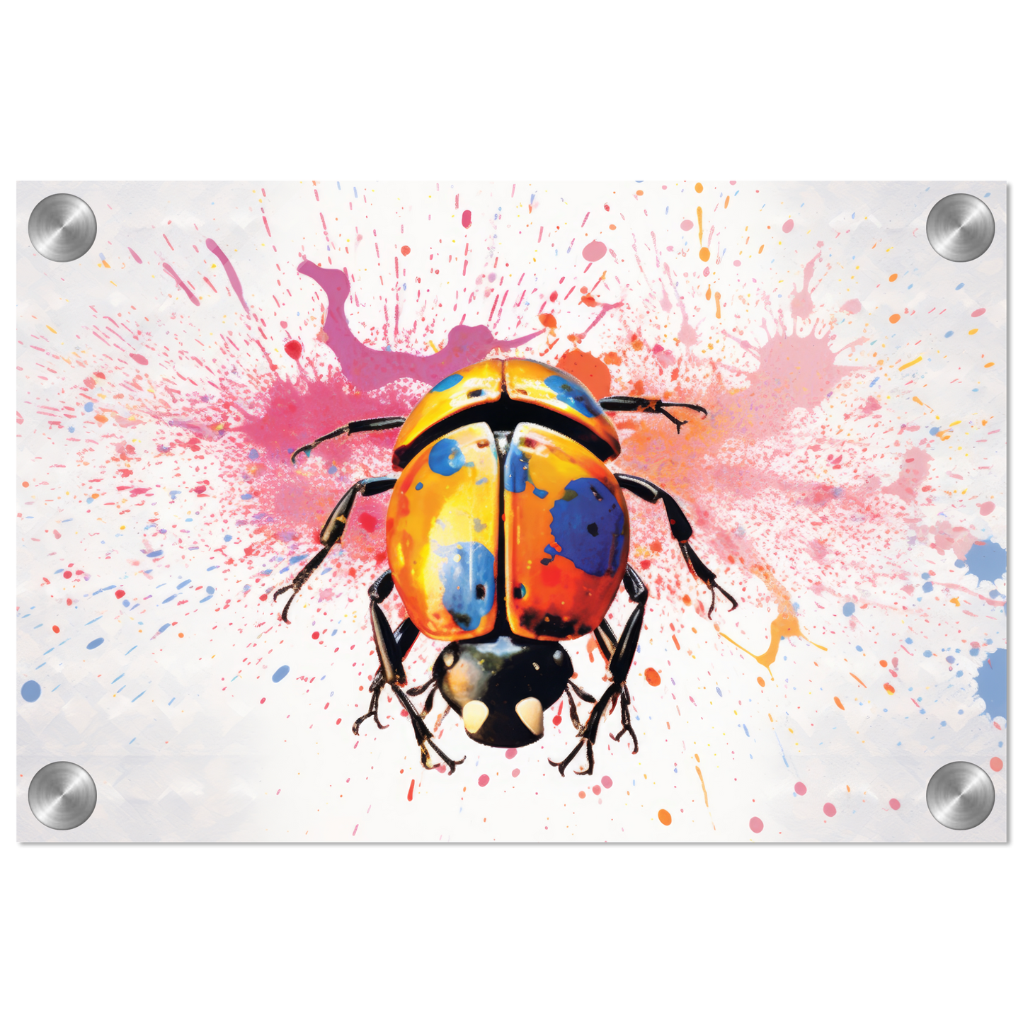 Ladybug pop art (INSECT14)