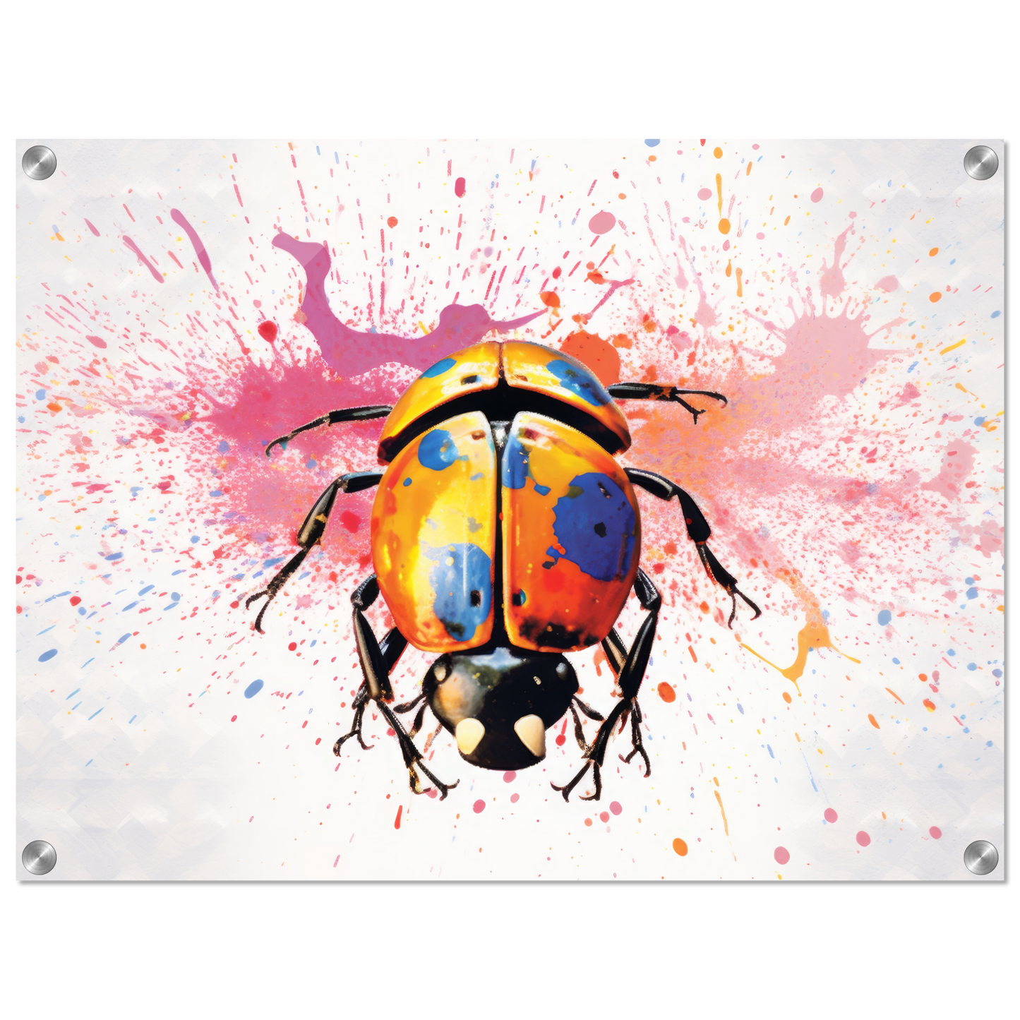 Ladybug pop art (INSECT14)