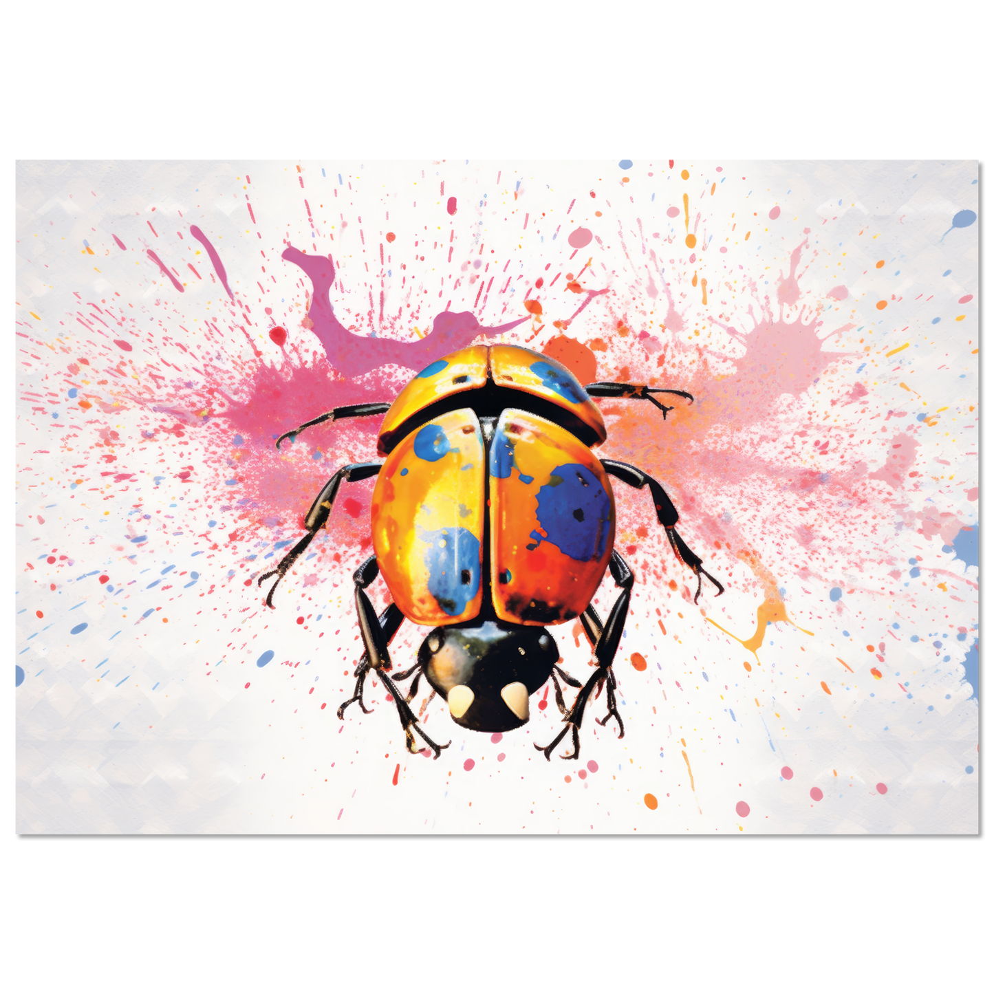 Ladybug pop art (INSECT14)