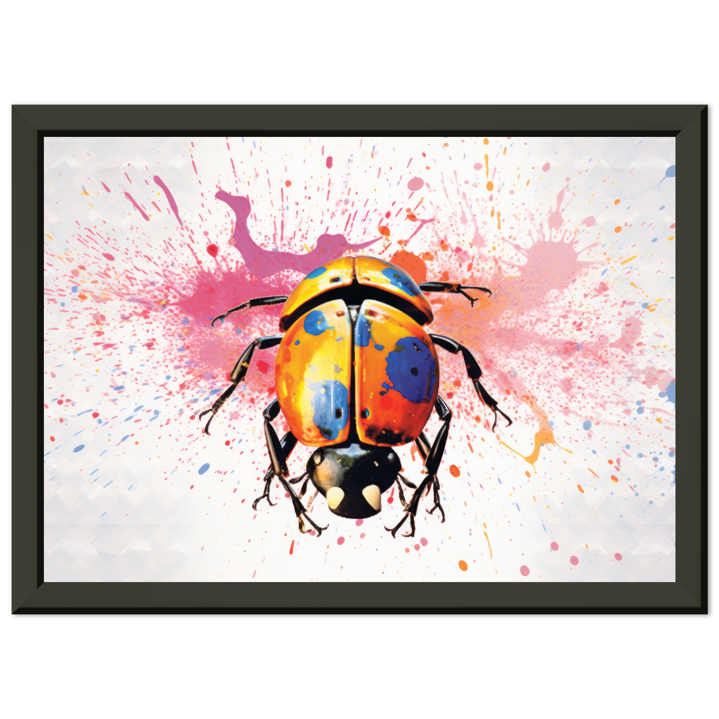 Ladybug pop art (INSECT14)