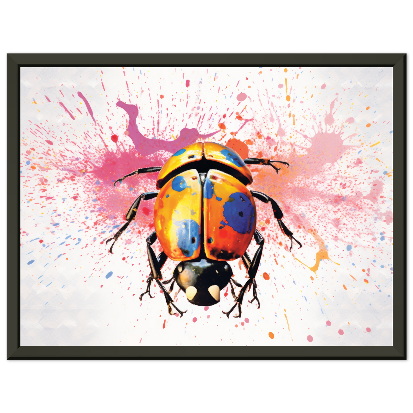Ladybug pop art (INSECT14)