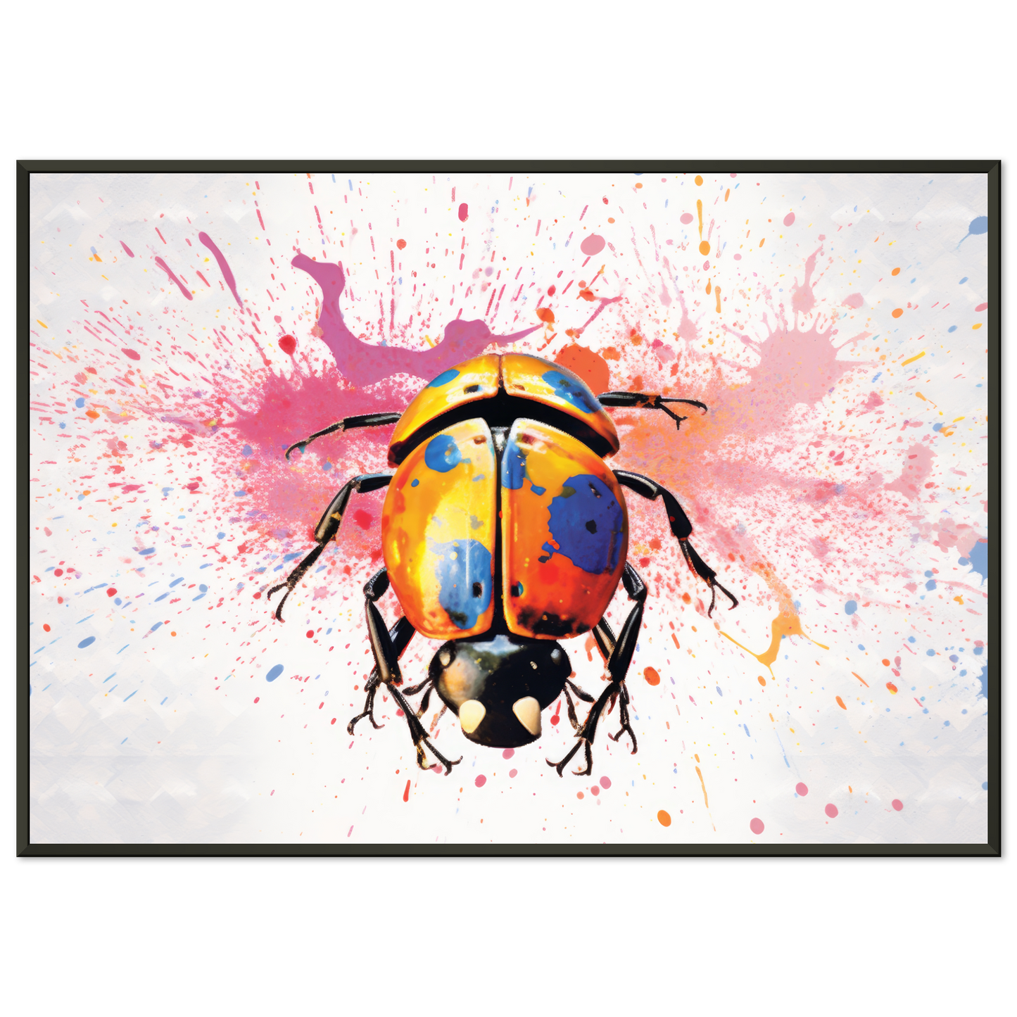 Ladybug pop art (INSECT14)