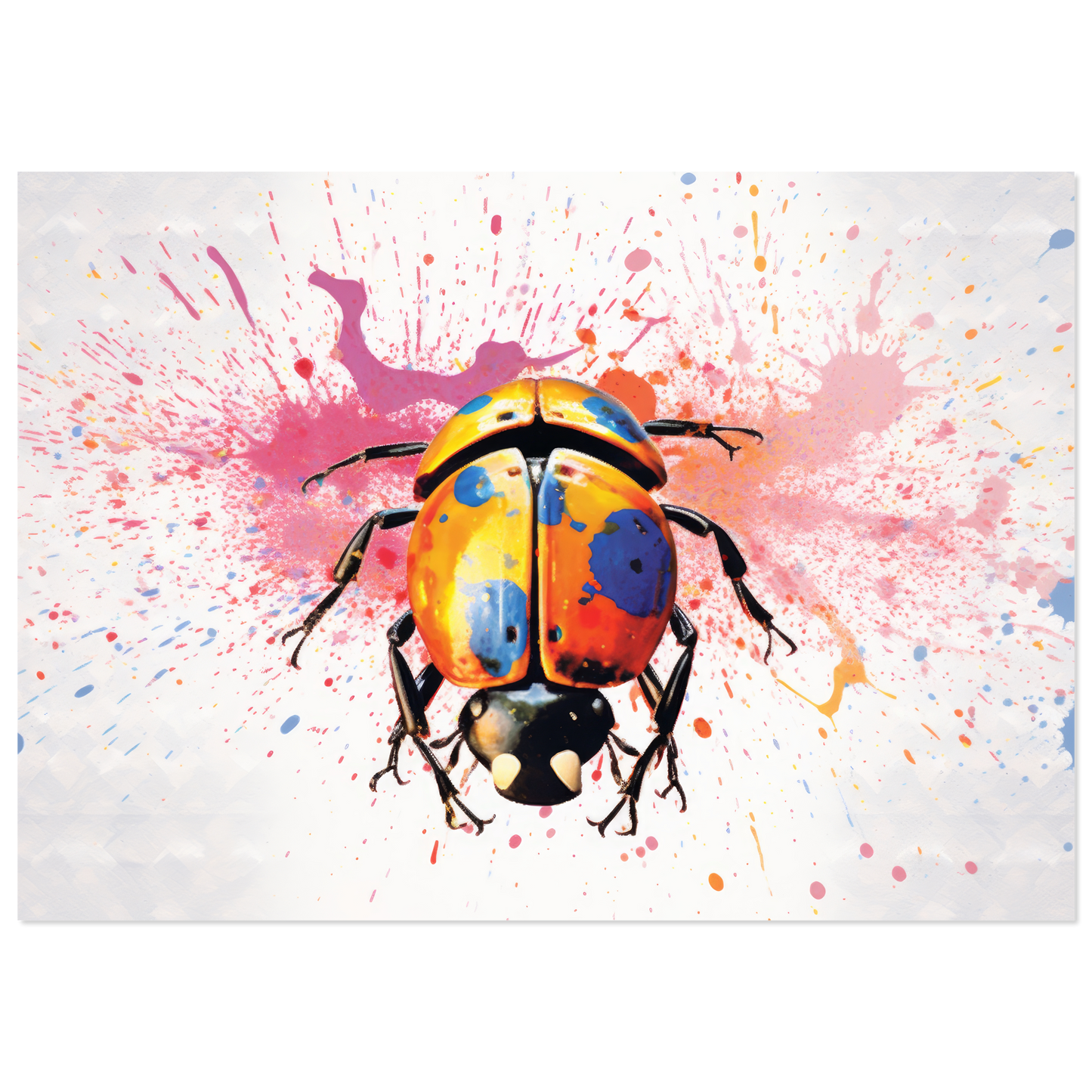 Ladybug pop art (INSECT14)