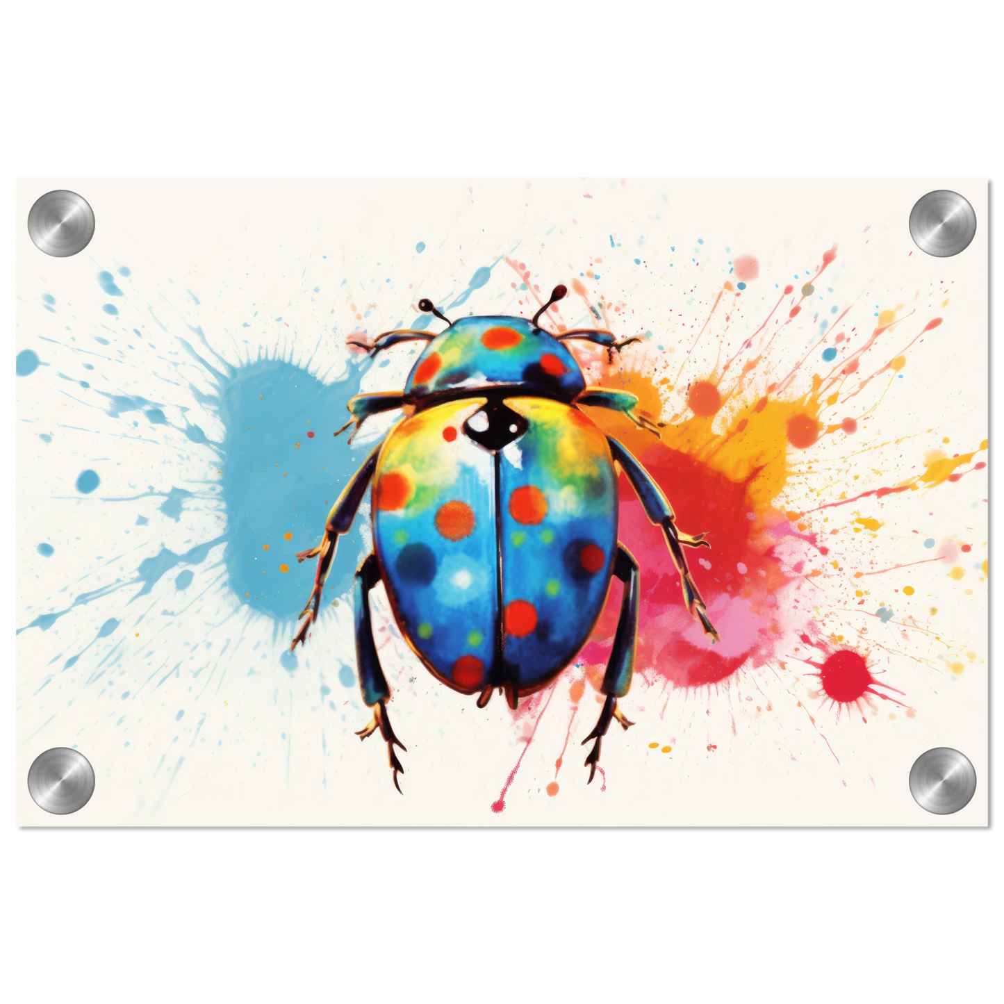 Ladybug pop art (INSECT15)