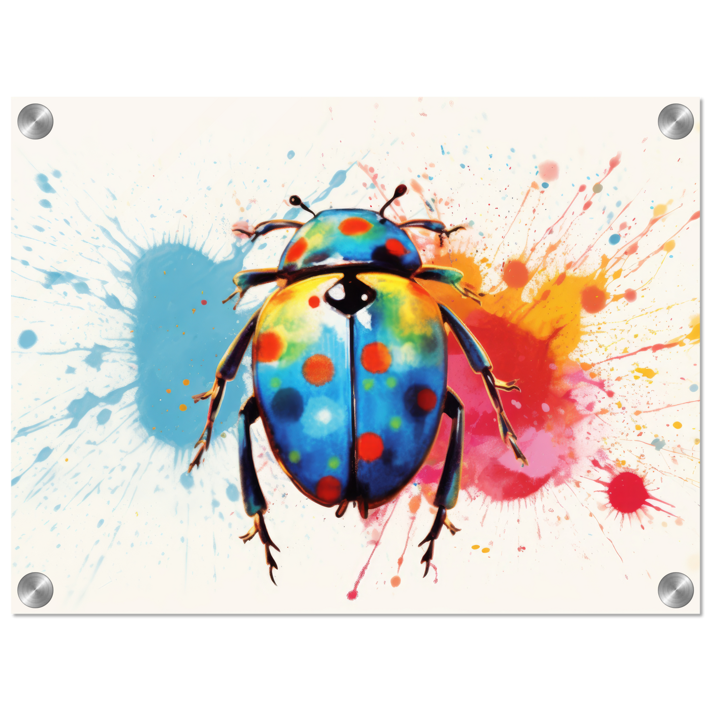 Ladybug pop art (INSECT15)