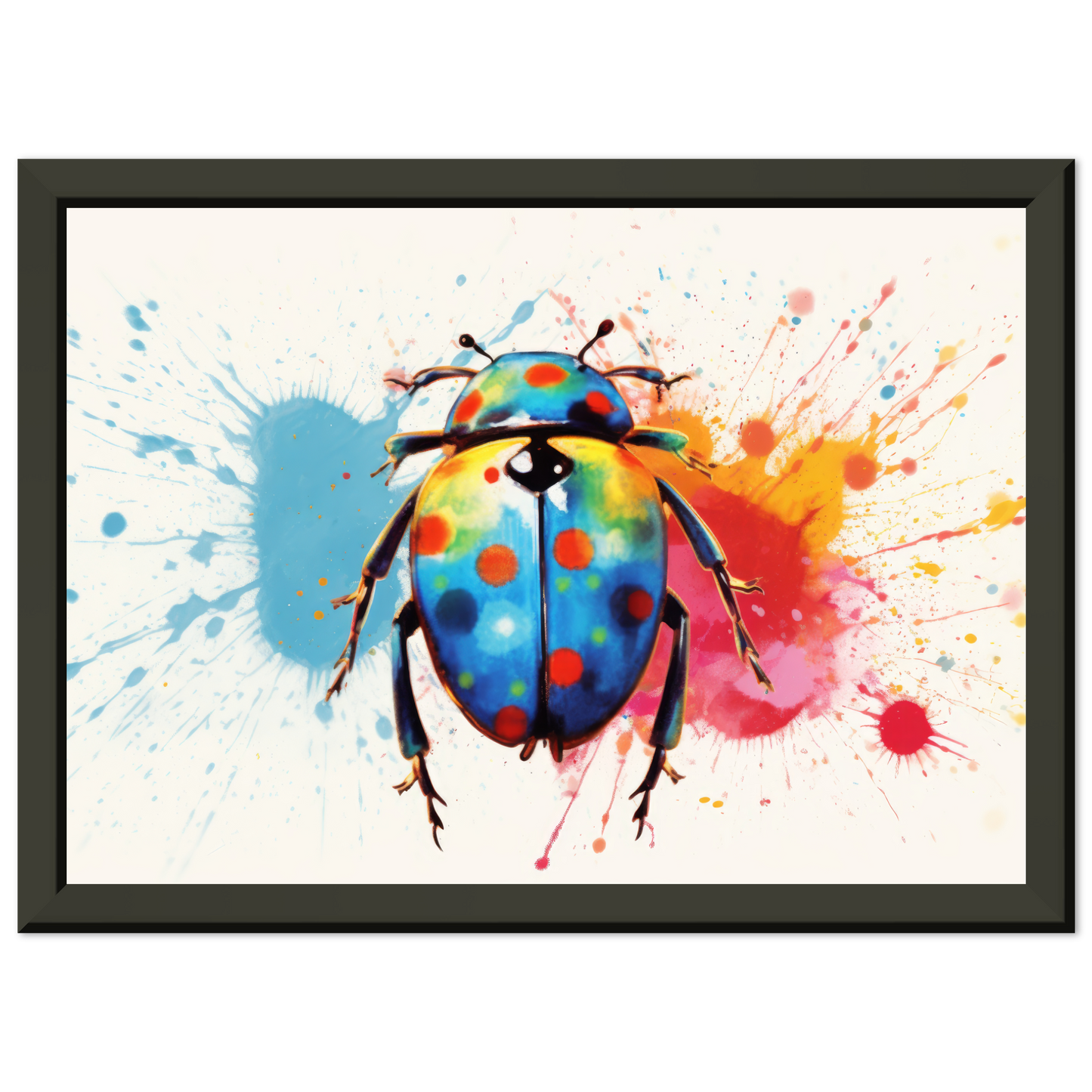 Ladybug pop art (INSECT15)