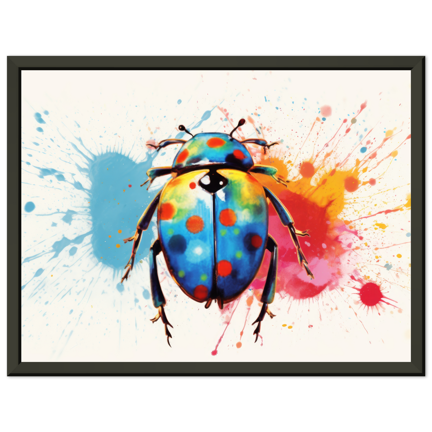 Ladybug pop art (INSECT15)