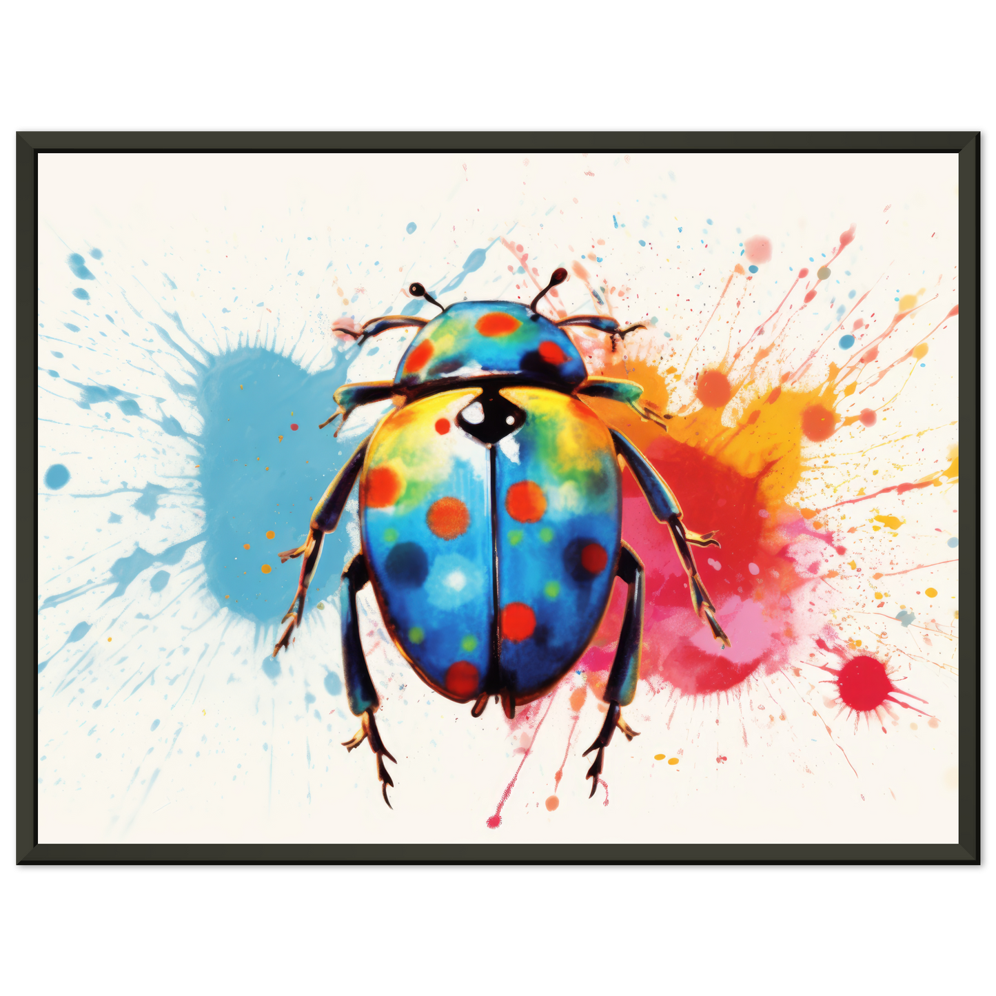 Ladybug pop art (INSECT15)