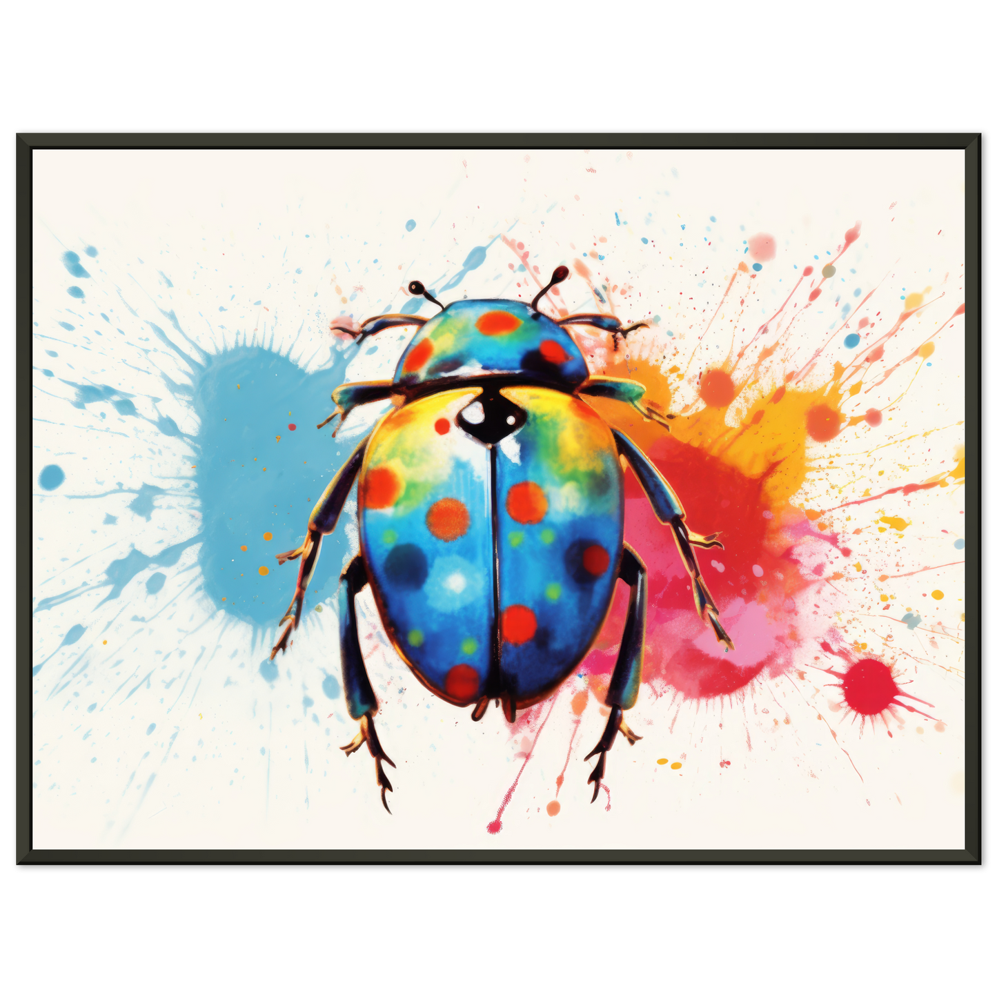 Ladybug pop art (INSECT15)