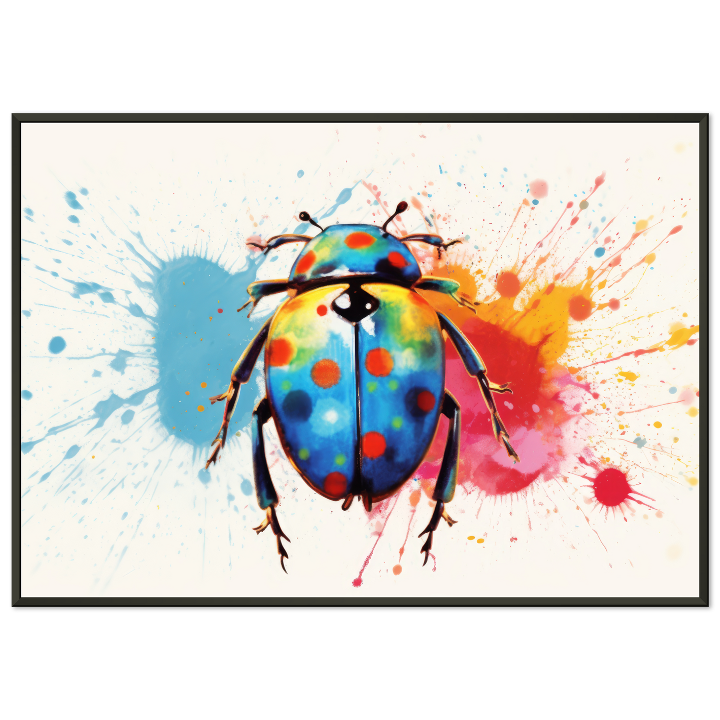 Ladybug pop art (INSECT15)