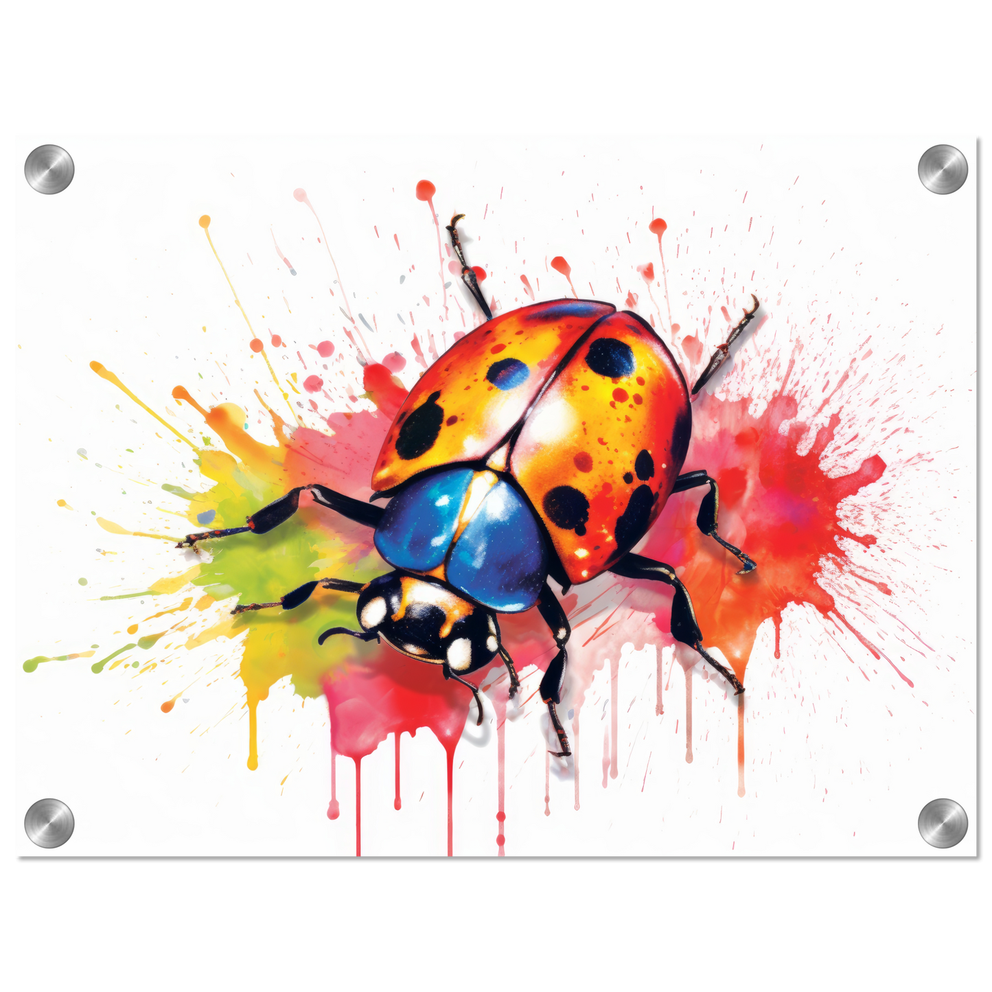Ladybug pop art (INSECT16)