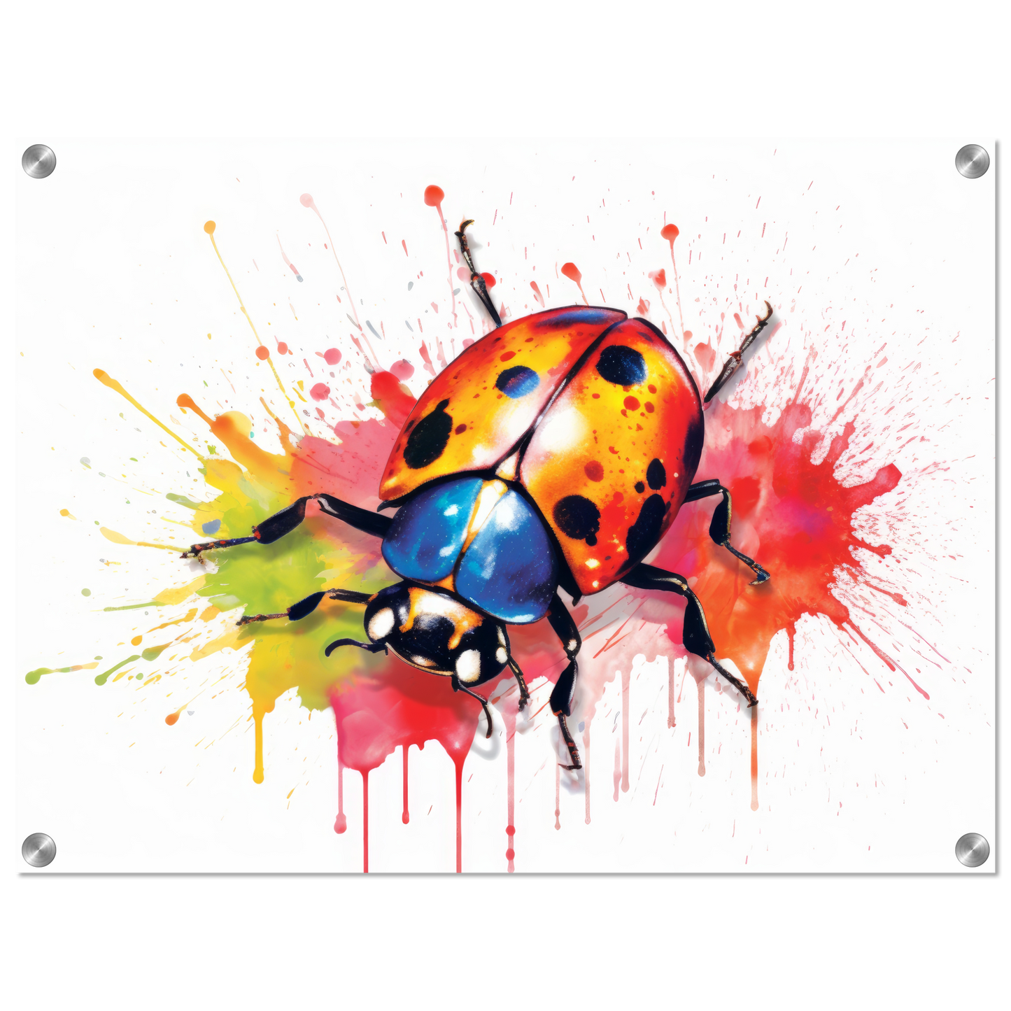 Ladybug pop art (INSECT16)