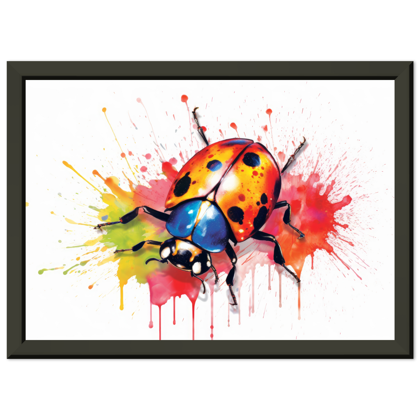 Ladybug pop art (INSECT16)