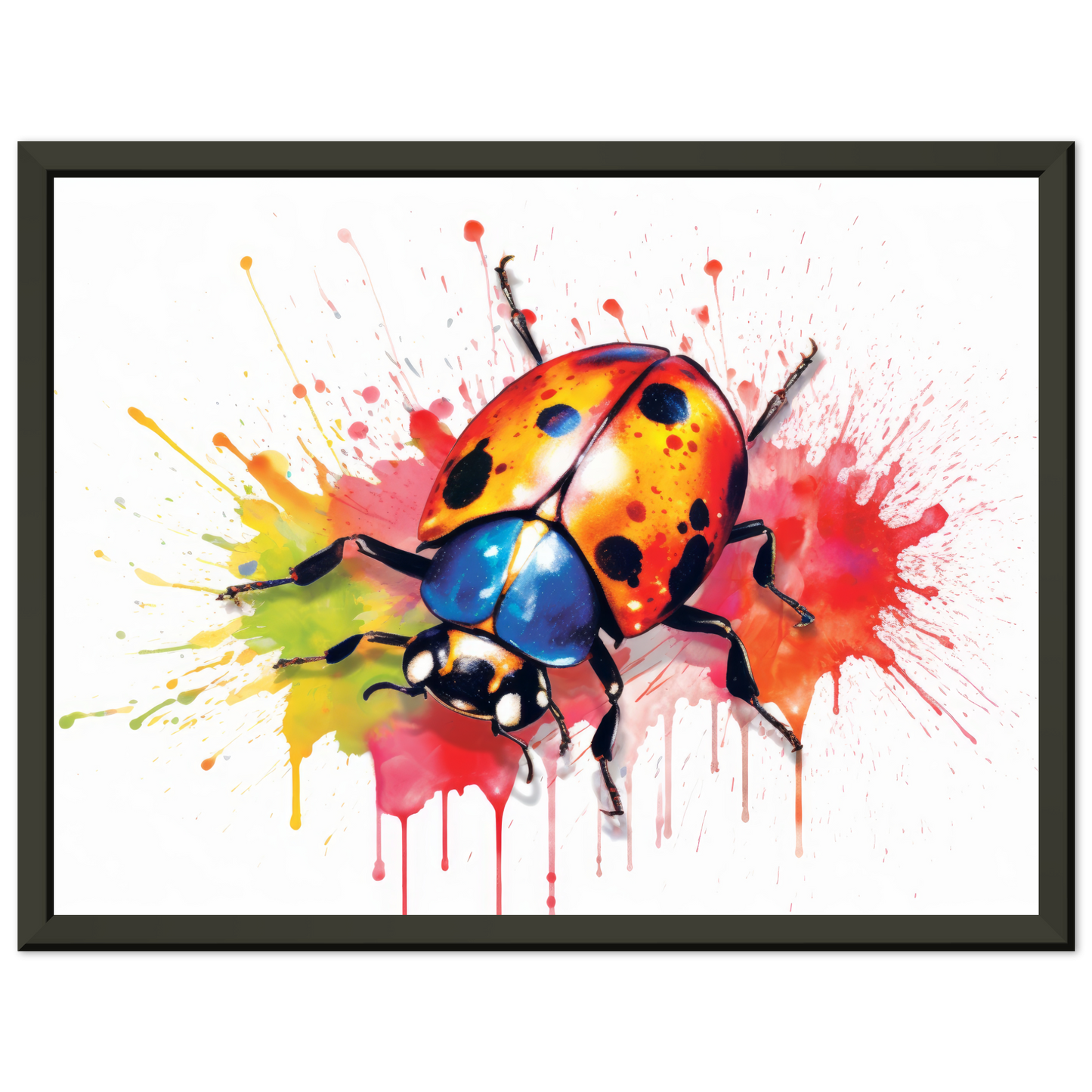 Ladybug pop art (INSECT16)