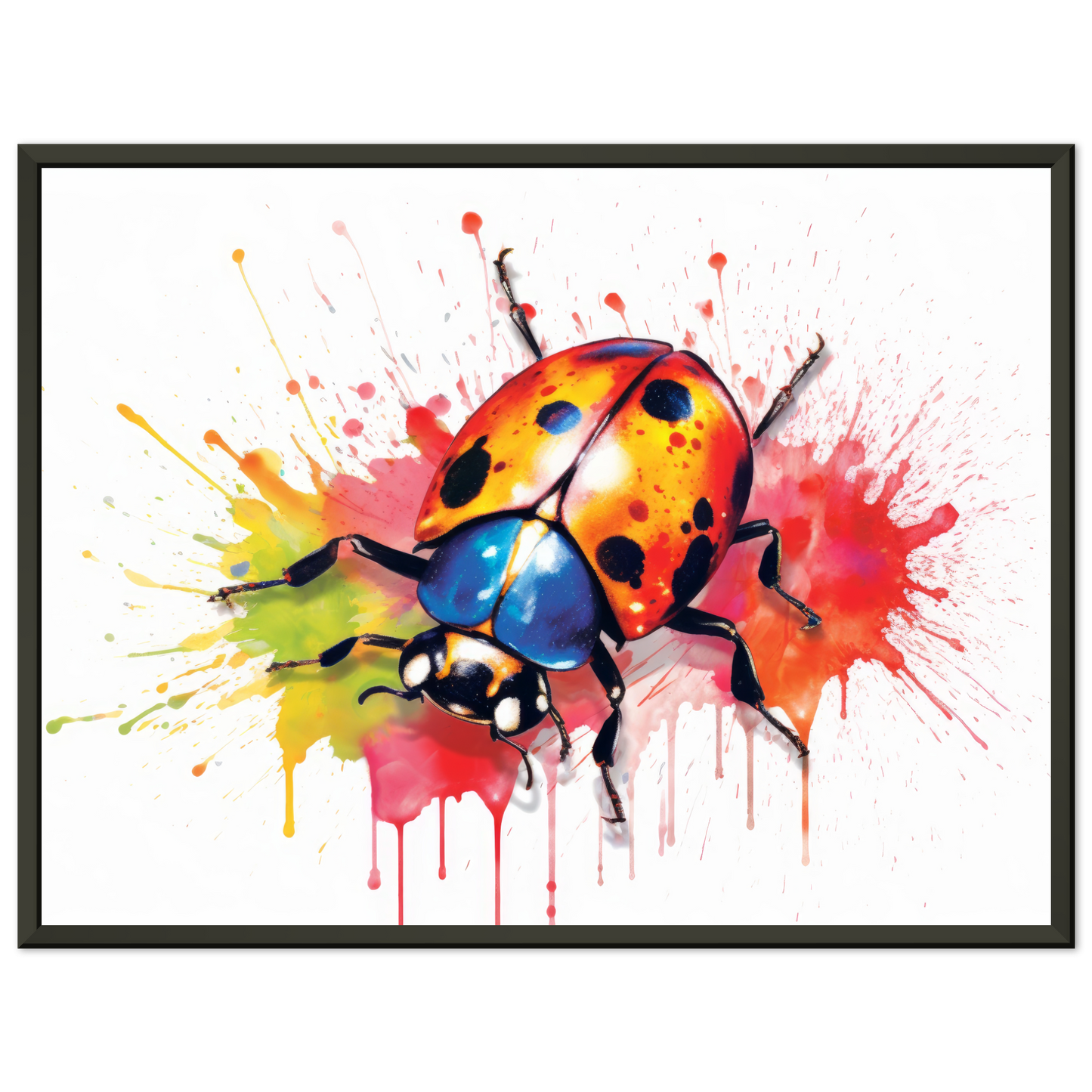 Ladybug pop art (INSECT16)