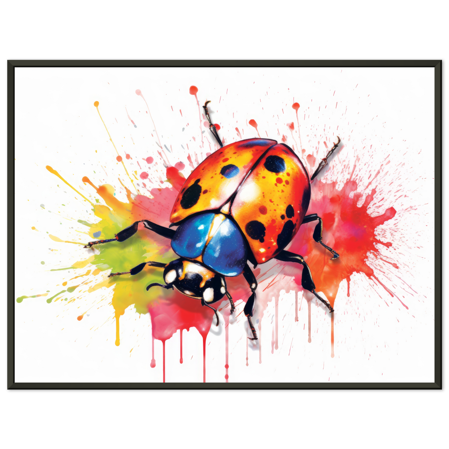Ladybug pop art (INSECT16)