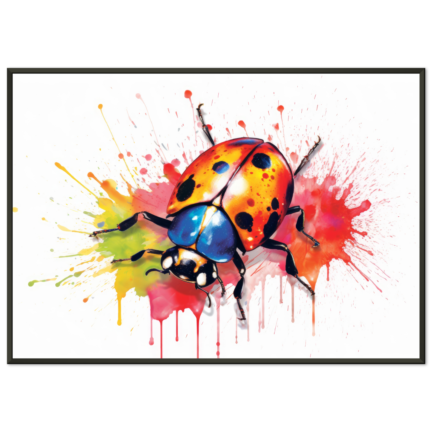Ladybug pop art (INSECT16)